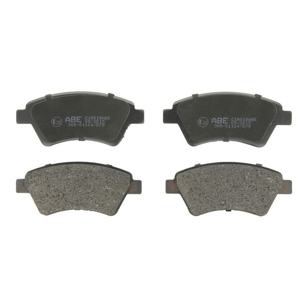 Комплект гальмівних колодок передн , RENAULT GRAND SCENIC II, KANGOO, KANGOO EXPRESS, LATITUDE, MEGANE I, MEGANE II, SCENIC II 1.4-2.0D 03.99-