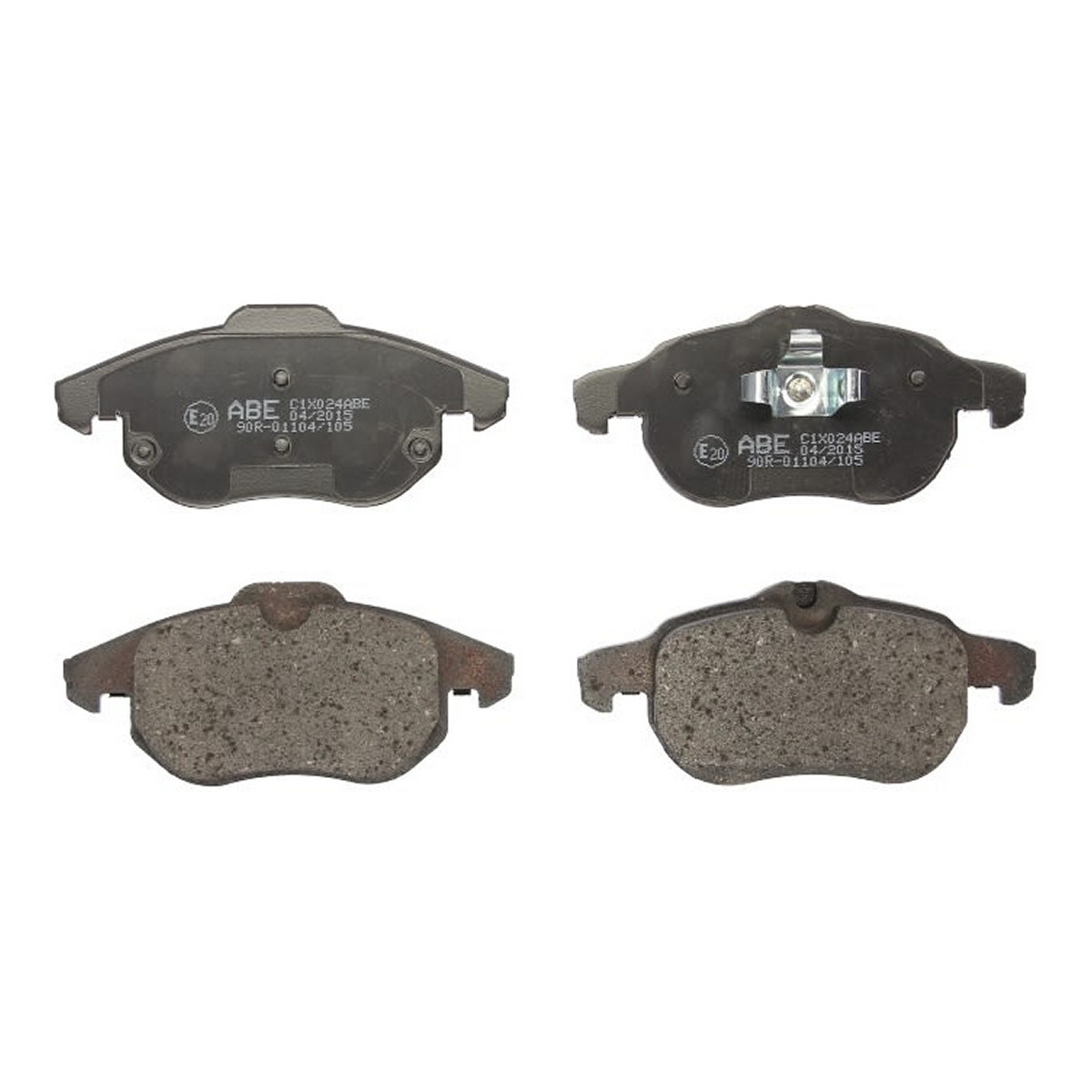 Комплект гальмівних колодок передн , CADILLAC BLS, CHEVROLET VECTRA, FIAT CROMA, OPEL ASTRA H, ASTRA H CLASSIC, ASTRA H GTC, CAMPO, SIGNUM, VECTRA C, VECTRA C GTS, ZAFIRA B 1.4-3.2 08.87-