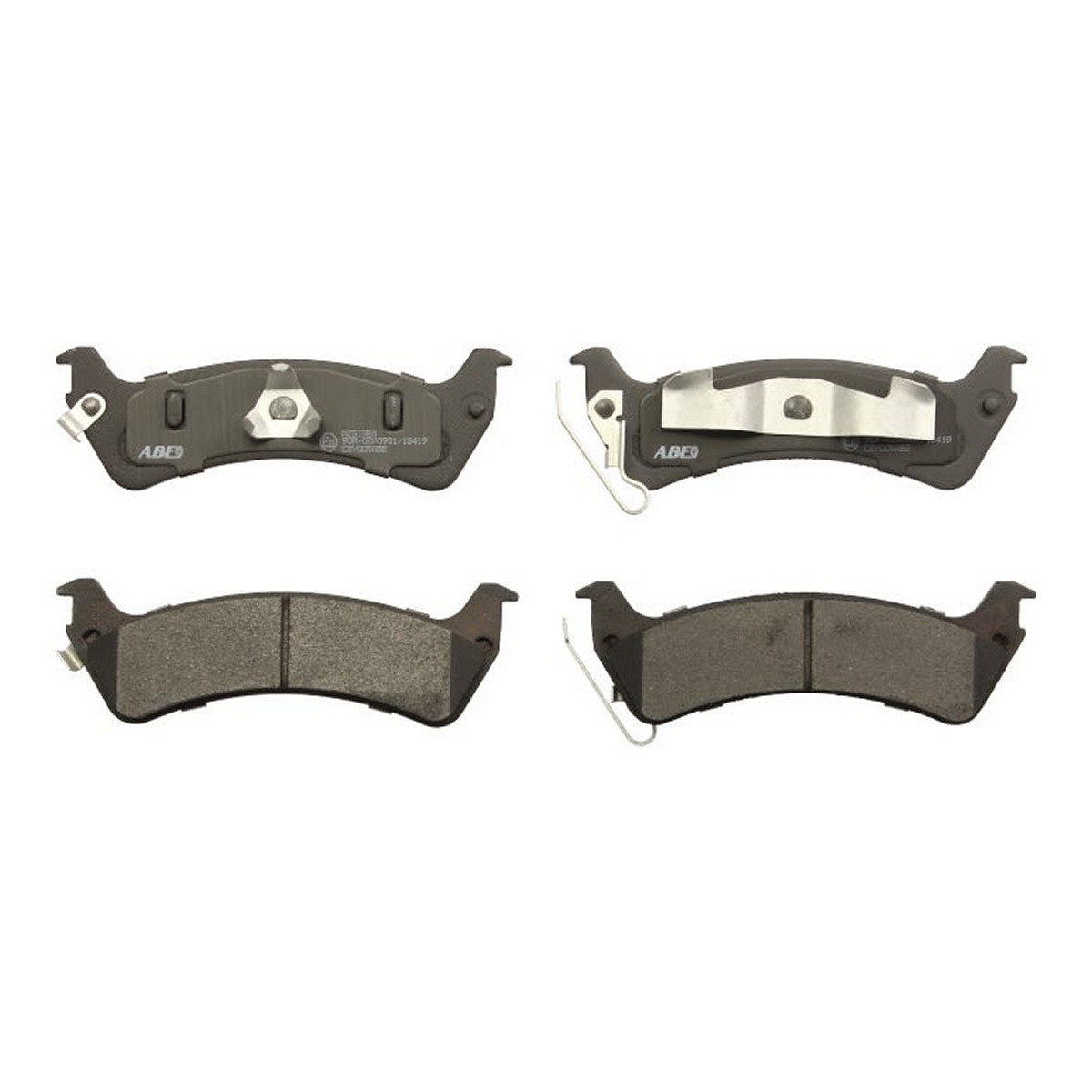 Комплект гальмівних колодок задн , JEEP GRAND CHEROKEE I 2.5D-5.9 09.91-04.99