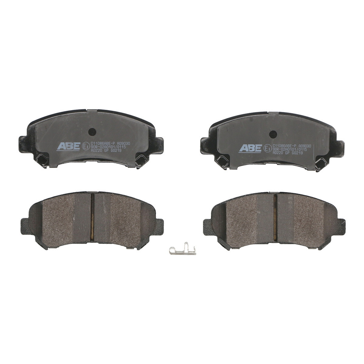 Комплект гальмівних колодок передн , NISSAN AVENIR, CEDRIC, JUKE, MAXIMA VII, MURANO II, NAVARA, NAVARA NP300, PICK UP, QASHQAI I, QASHQAI II, ROGUE, SENTRA VI, STAGEA, VANETTE 1.2-4.0 07.82-