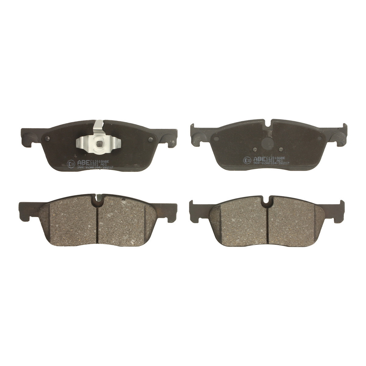 Комплект гальмівних колодок передн , JAGUAR F-PACE, XE, XF II, XF SPORTBRAKE, LAND ROVER DISCOVERY SPORT, RANGE ROVER VELAR 2.0-3.0H 03.15-
