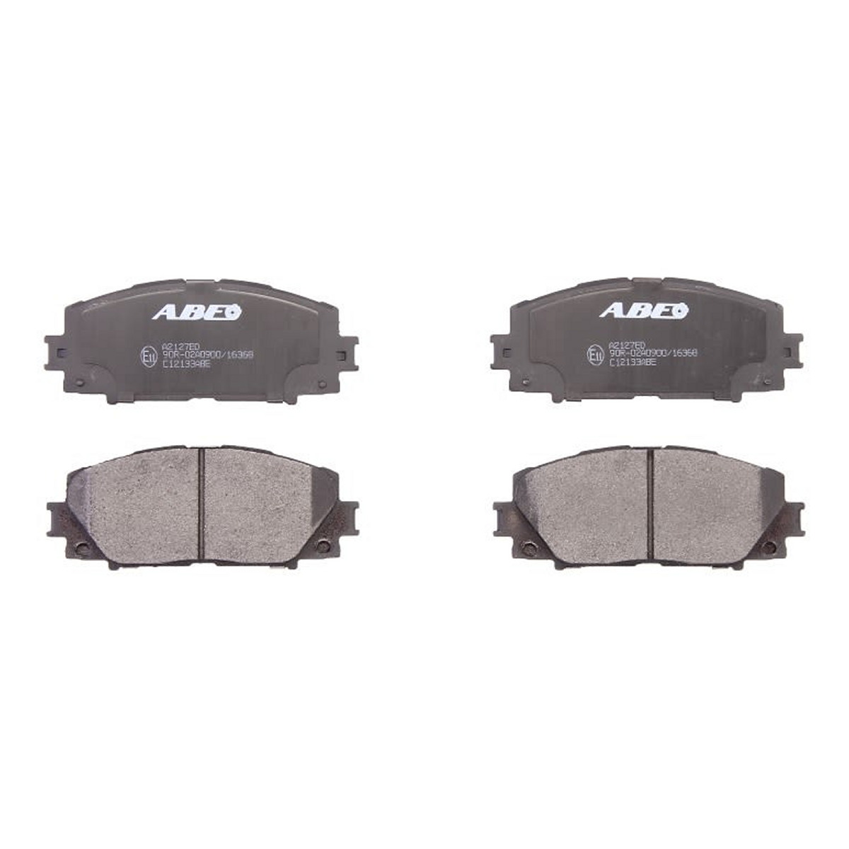 Комплект гальмівних колодок передн , LEXUS CT, TOYOTA ALLION II, COROLLA, PREMIO, PRIUS, PRIUS C, PRIUS PHV, RACTIS, VERSO S, YARIS, YARIS / VIOS 1.0-1.8H 01.05-