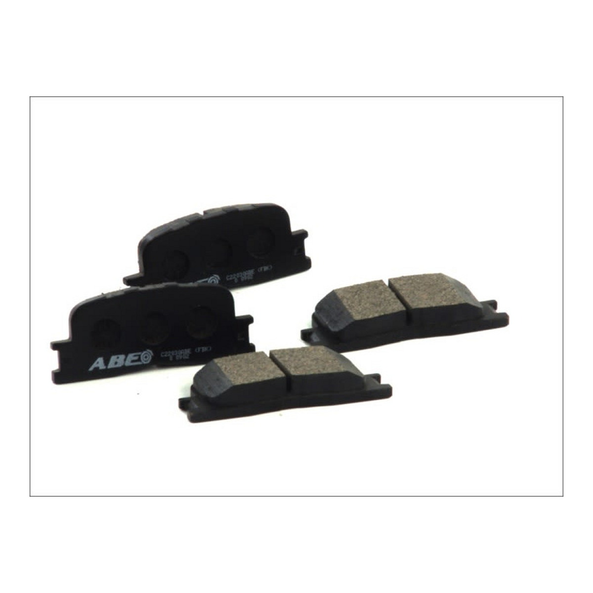 Комплект гальмівних колодок задн , CHERY V5, LEXUS ES, TOYOTA CALDINA, CAMRY, HARRIER, HIGHLANDER / KLUGER, ISIS, WINDOM, WISH 1.8-3.3 05.97-