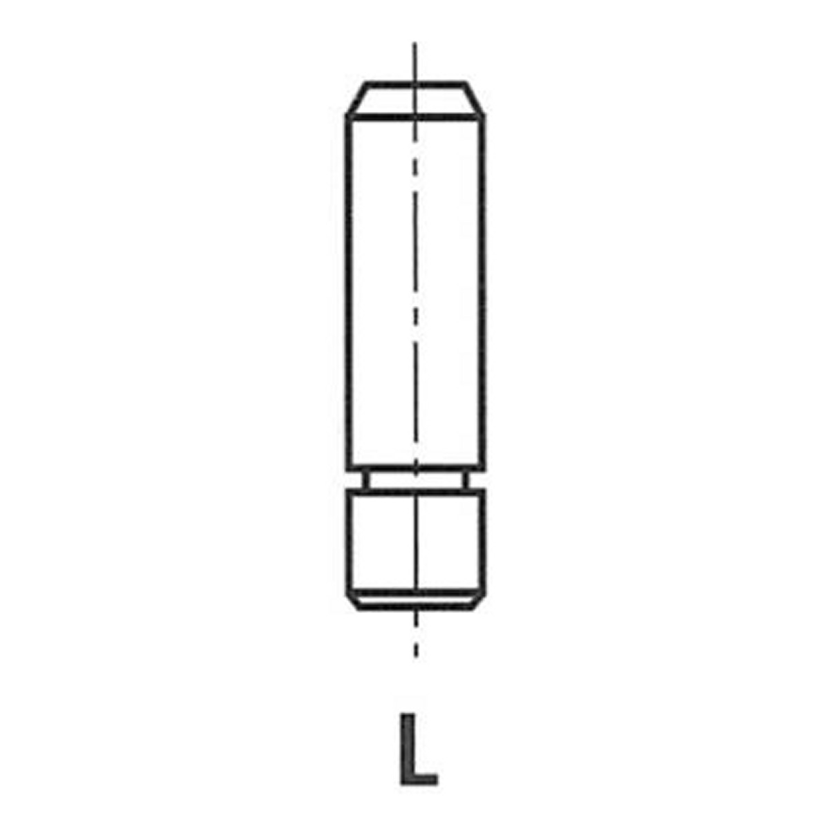 Направляюча клапана (., випускний) DS DS 3, DS 4, DS 5, IVECO DAILY III, DAILY IV, DAILY V, DAILY VI, CITROEN JUMPER I, JUMPER II, JUMPER III, FIAT DUCATO, PEUGEOT BOXER, UAZ PATRIOT 1.6-3.0D 05.99-