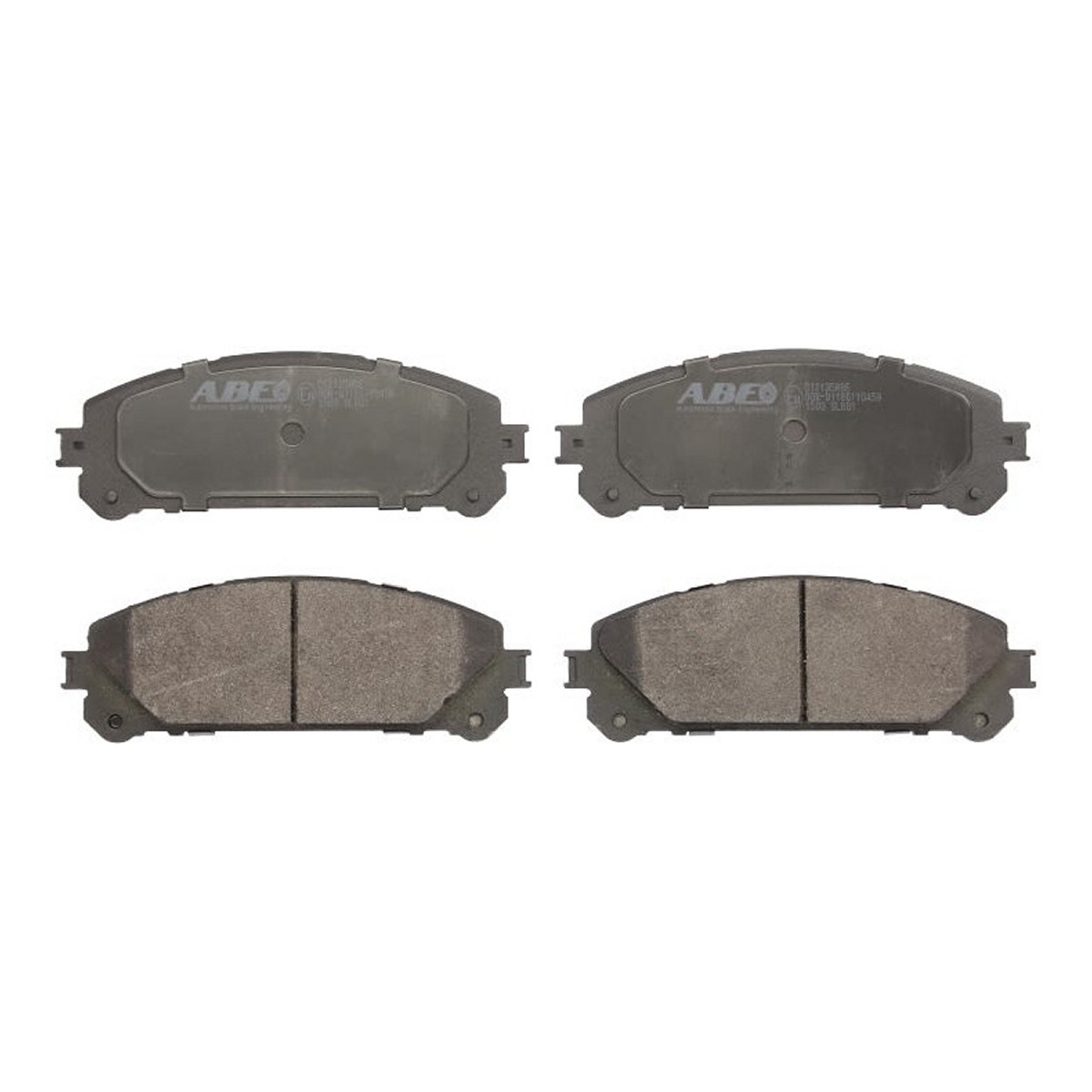 Комплект гальмівних колодок передн , LEXUS ES, NX, NX II, RX, TOYOTA ALPHARD / VELLFIRE, BZ4X, CAMRY, HIGHLANDER, HIGHLANDER / KLUGER, PREVIA III, RAV 4 IV, RAV 4 V, SIENNA 2.0-Electric 01.06-