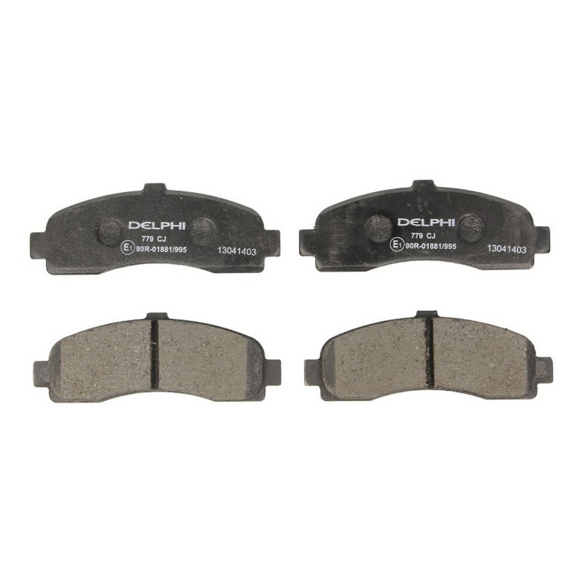 Комплект гальмівних колодок передн , NISSAN MICRA II 1.0-1.5D 08.92-02.03