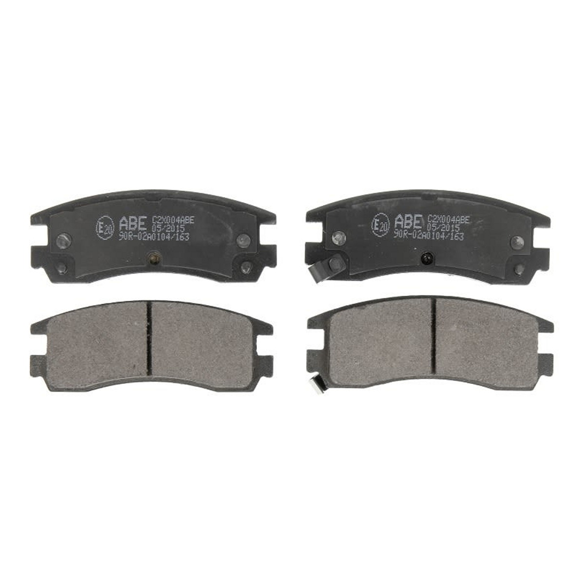Комплект гальмівних колодок задн , BUICK CENTURY, PARK AVENUE, REGAL, RENDEZVOUZ, CADILLAC ALLANTE, DEVILLE, ELDORADO, SEVILLE, SEVILLE II, CHEVROLET ALERO, IMPALA, LUMINA 2.2-5.7D 01.70-09.06