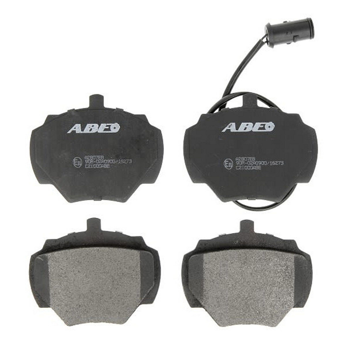Комплект гальмівних колодок задн , LAND ROVER 90 I, DEFENDER, DISCOVERY I, DISCOVERY II, RANGE ROVER I 2.0-4.3 08.81-02.16
