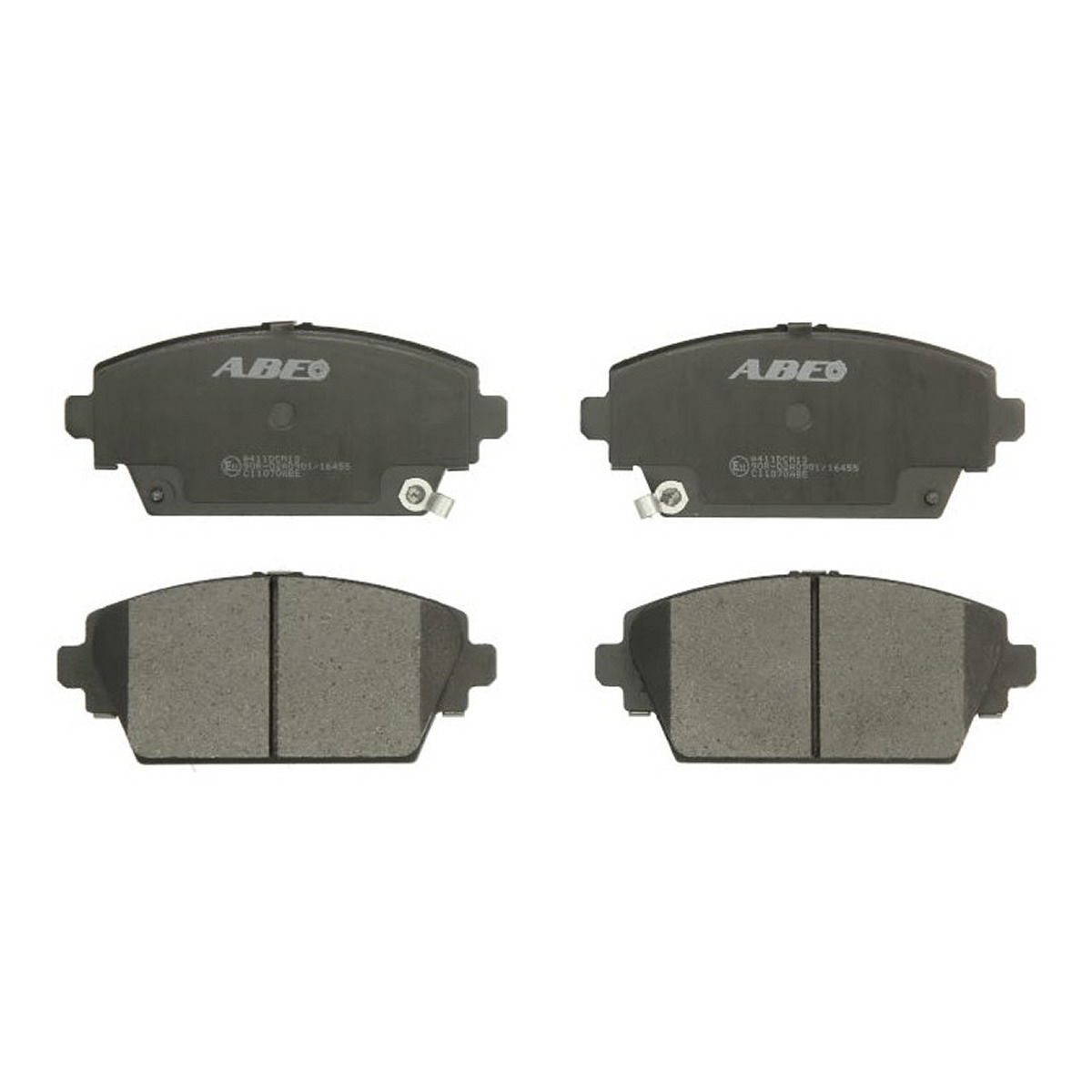 Комплект гальмівних колодок передн , HONDA ACCORD VI, NISSAN ALMERA II, ALMERA TINO, PRIMERA 1.6-2.3 10.98-