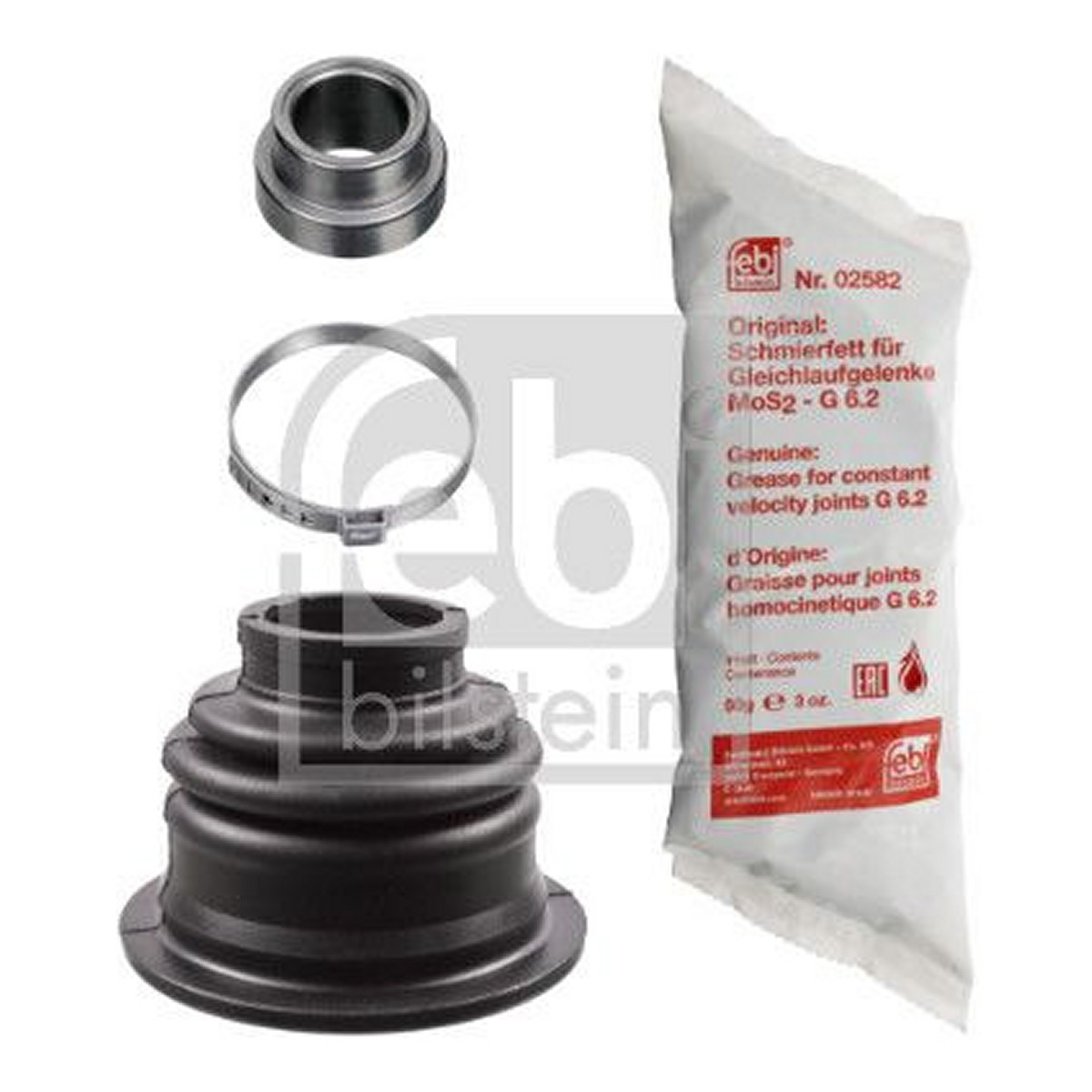 Пильник ШРКШ (внутрішній) Renault Clio II/Megane I 1.9dTi (L) (28x74x86) Febi Bilstein