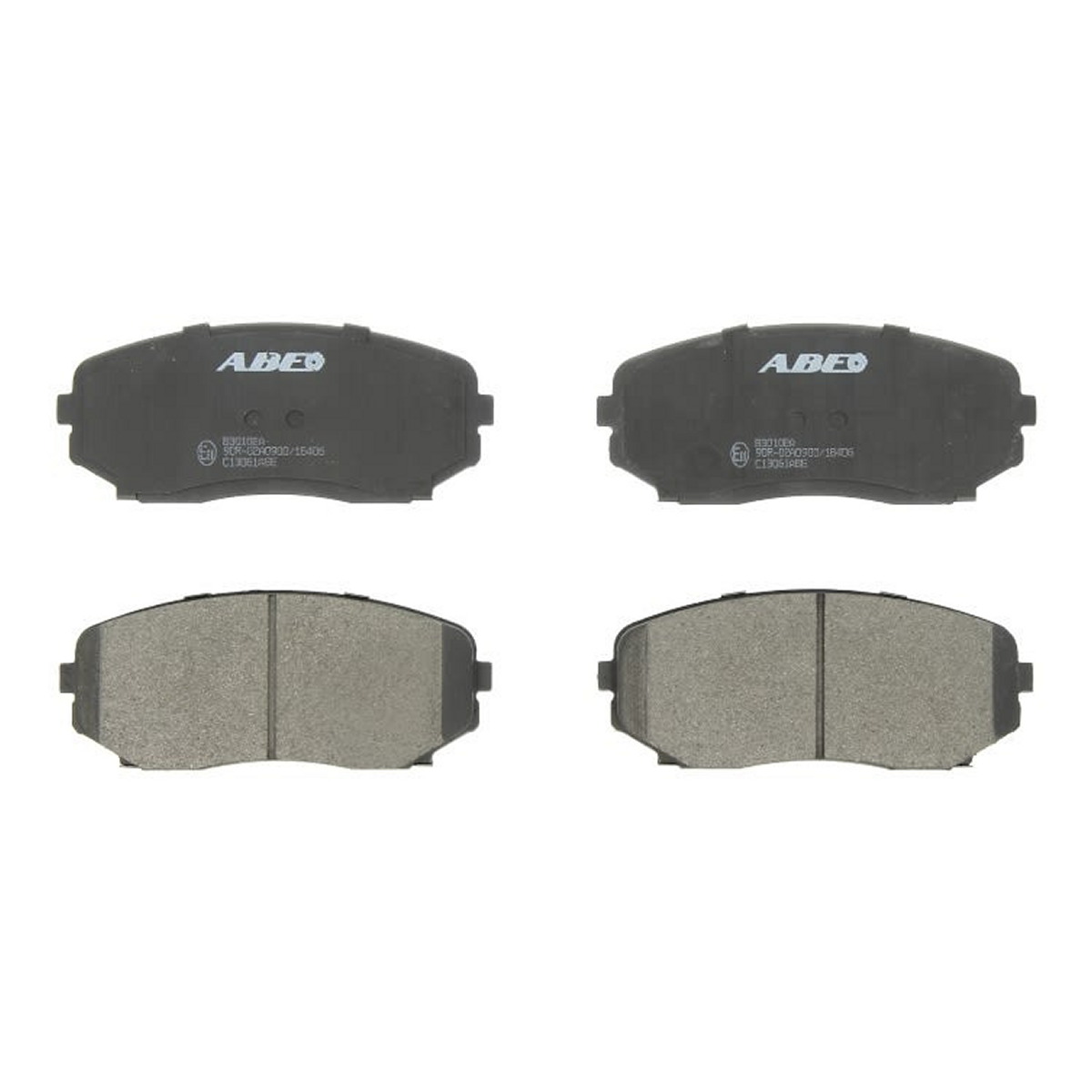 Комплект гальмівних колодок передн , FORD USA EDGE, LINCOLN MKX, MAZDA CX-5, CX-7, CX-9, MITSUBISHI ECLIPSE CROSS, GRANDIS, OUTLANDER III, PAJERO PININ I, PAJERO SPORT III 1.5-3.7 10.99-