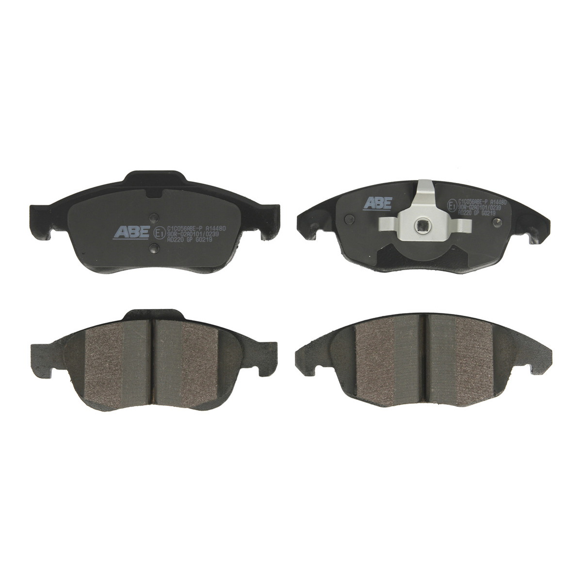 Комплект гальмівних колодок передн , DS DS 4, DS 5, CITROEN BERLINGO, BERLINGO MULTISPACE, C4 GRAND PICASSO I, C4 I, C4 II, C4 PICASSO I, DS4, DS5, PEUGEOT 5008, 5008 I 1.2-Electric 07.06-