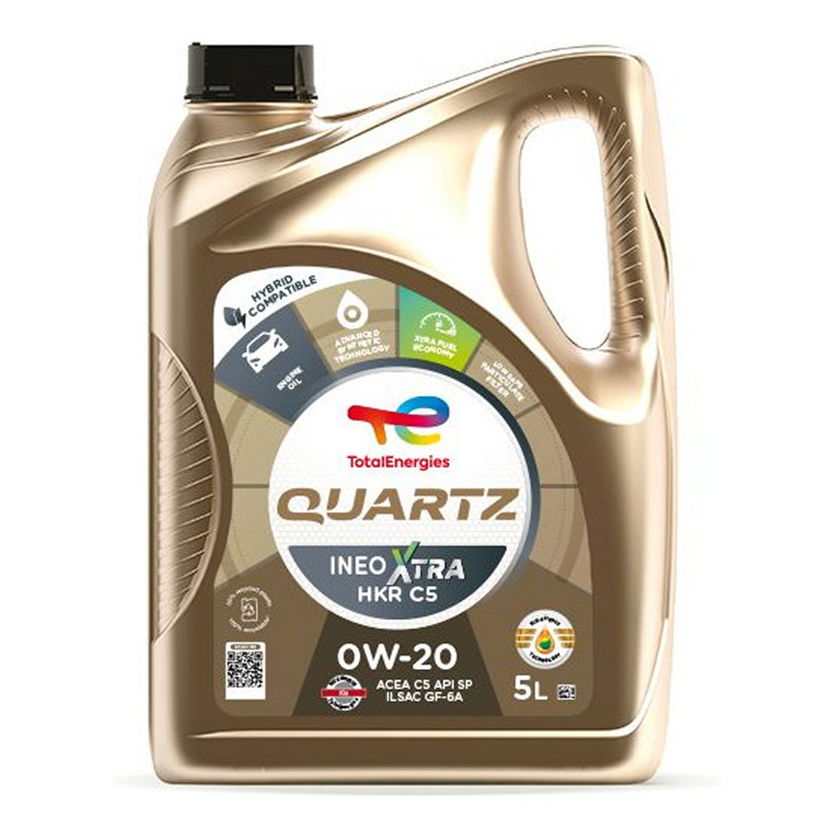 Моторна олива Quartz INEO (5L) 0W20 API ILSAC GF-6A, SP, ACEA C5, KIA