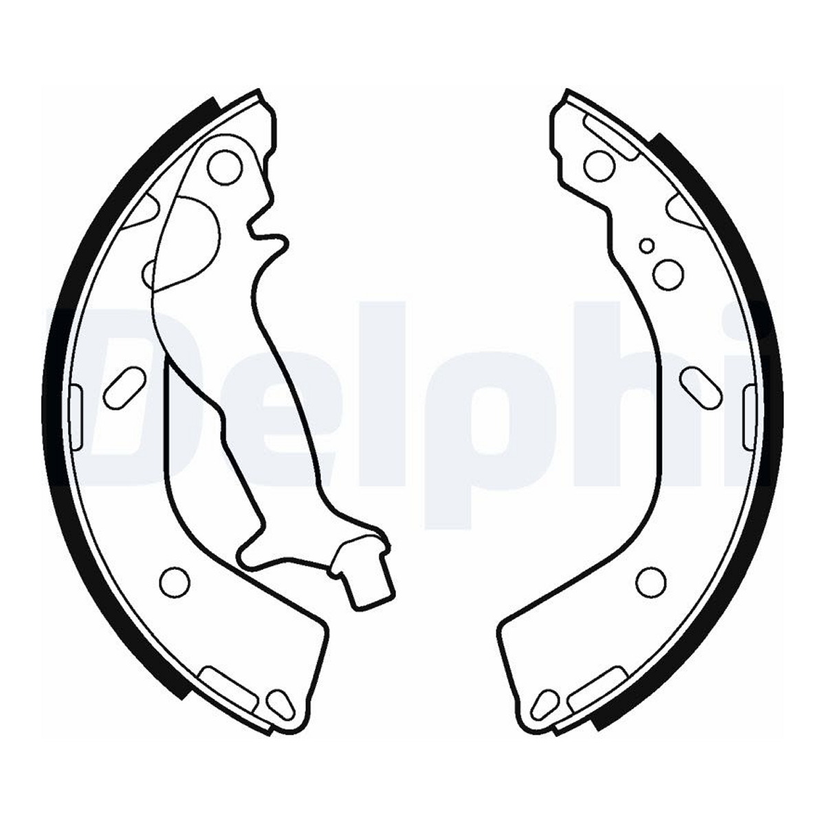 Гальмівна колодка HYUNDAI GETZ 1.1-1.6 09.02-12.10 фото 3