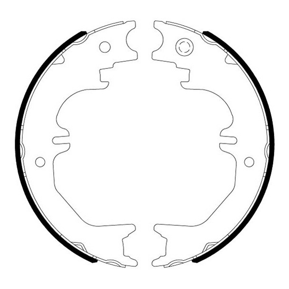 Гальмівна колодка LEXUS LX, TOYOTA 4 RUNNER V, LAND CRUISER, LAND CRUISER 100, LAND CRUISER 90, LAND CRUISER PRADO 2.7-4.7 01.98- фото 3