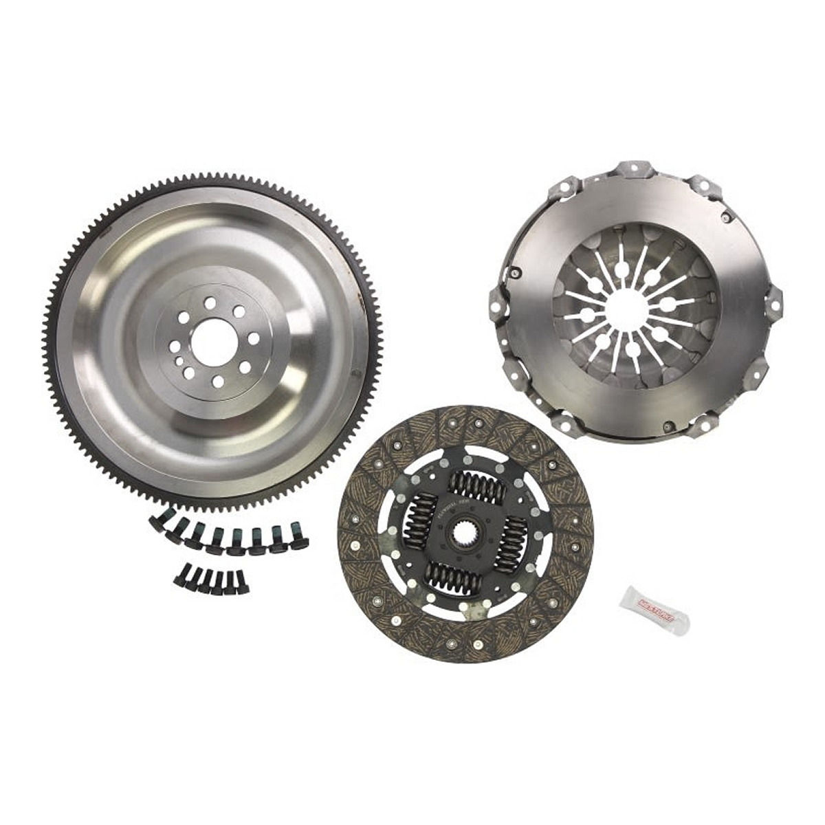 Комплект зчеплення із жорстким маховиком (250мм) NISSAN QASHQAI I, X-TRAIL II, RENAULT ESPACE IV, GRAND SCENIC II, KOLEOS I, LAGUNA, LAGUNA II, LAGUNA III, MEGANE II, SCENIC II 1.5D/2.0D 05.05- фото 3