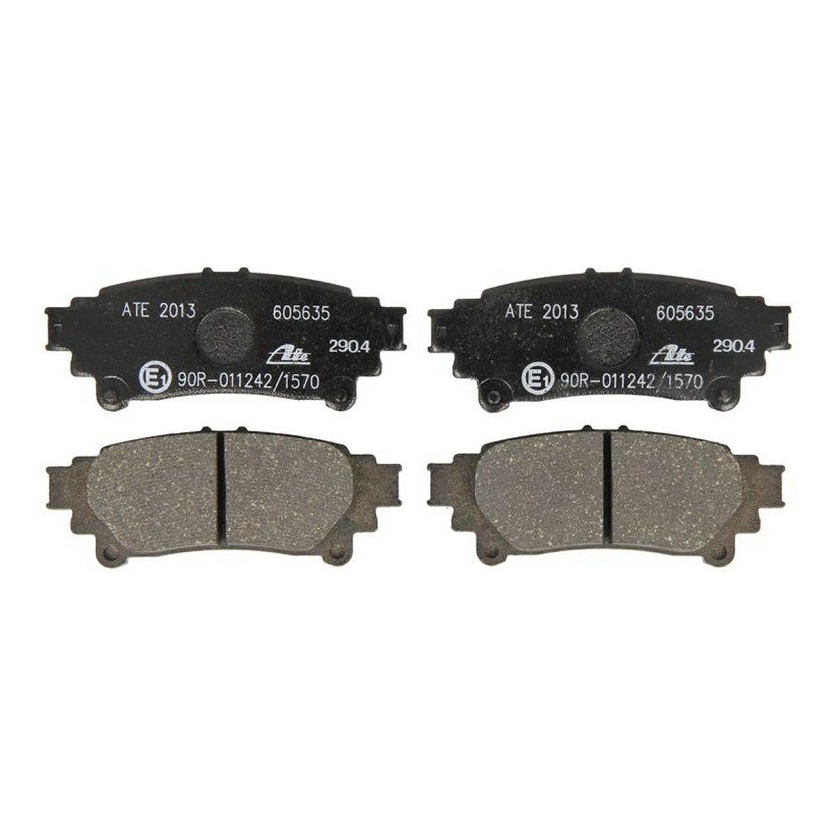 Колодки тормозные (задние) Lexus RX 08-15/Toyota Prius 11- (Akebono) фото 9