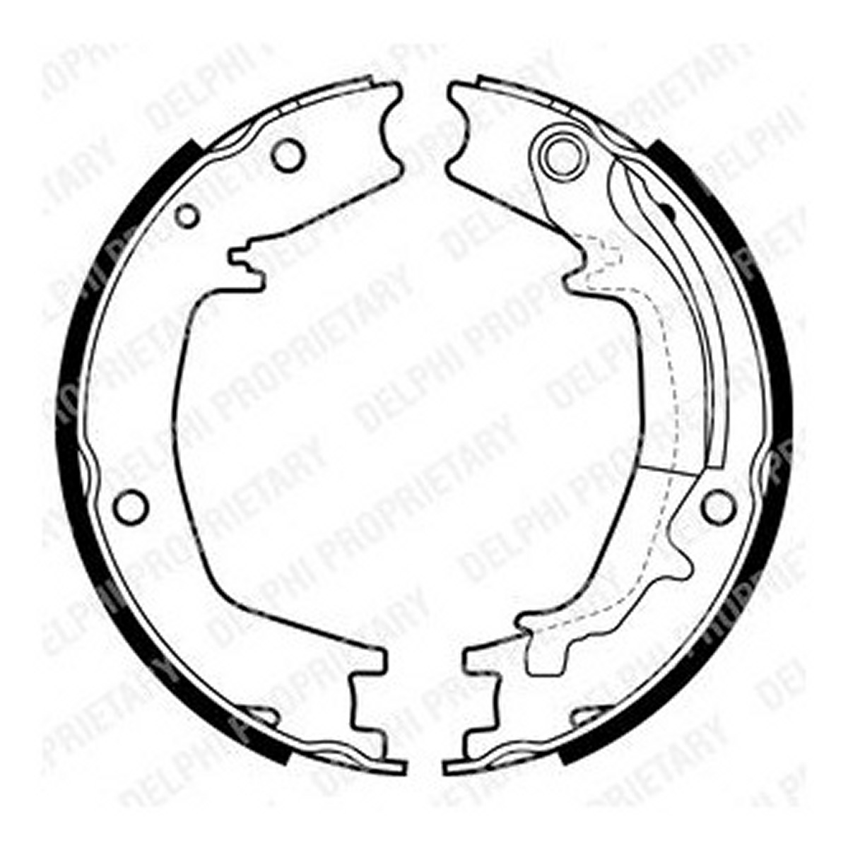 Гальмівна колодка HYUNDAI COUPE I, ELANTRA III, ELANTRA IV, HIGHWAY, LANTRA I, LANTRA II, SANTA FÉ I, TRAJET, TUCSON, KIA SPORTAGE II 1.5-2.7 10.90-12.11 фото 3