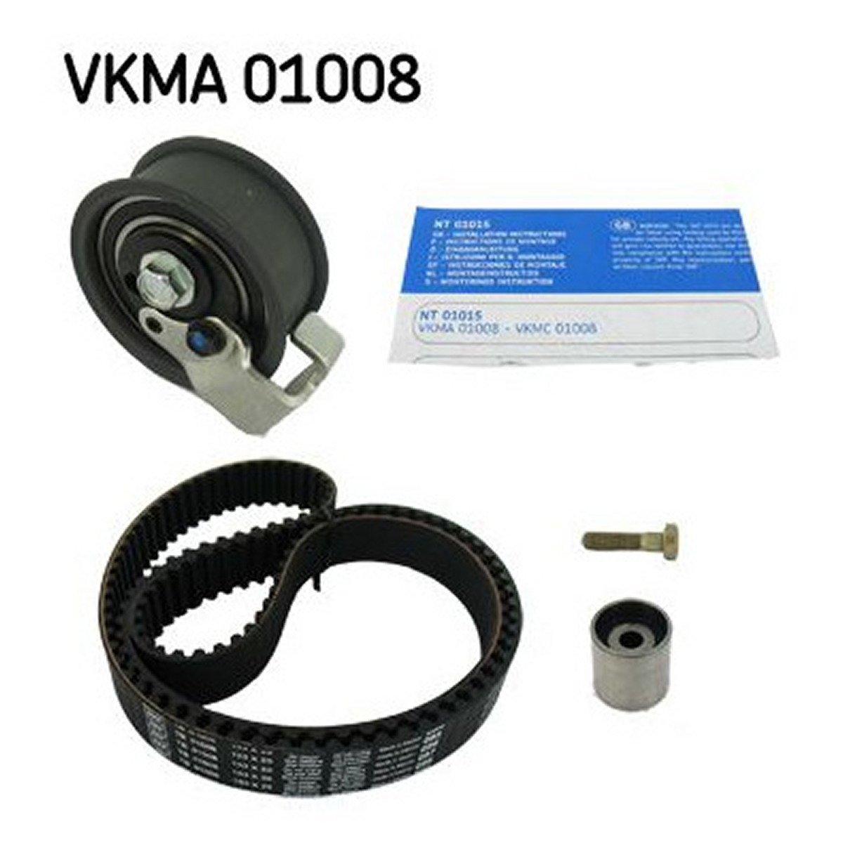 Комплект ГРМ (ремінь + ролик) AUDI A4 B5, A6 C4, A6 C5, CABRIOLET B3, SKODA SCALA, VW PASSAT B5, PASSAT B5.5 1.6D/1.8 11.94- фото 4