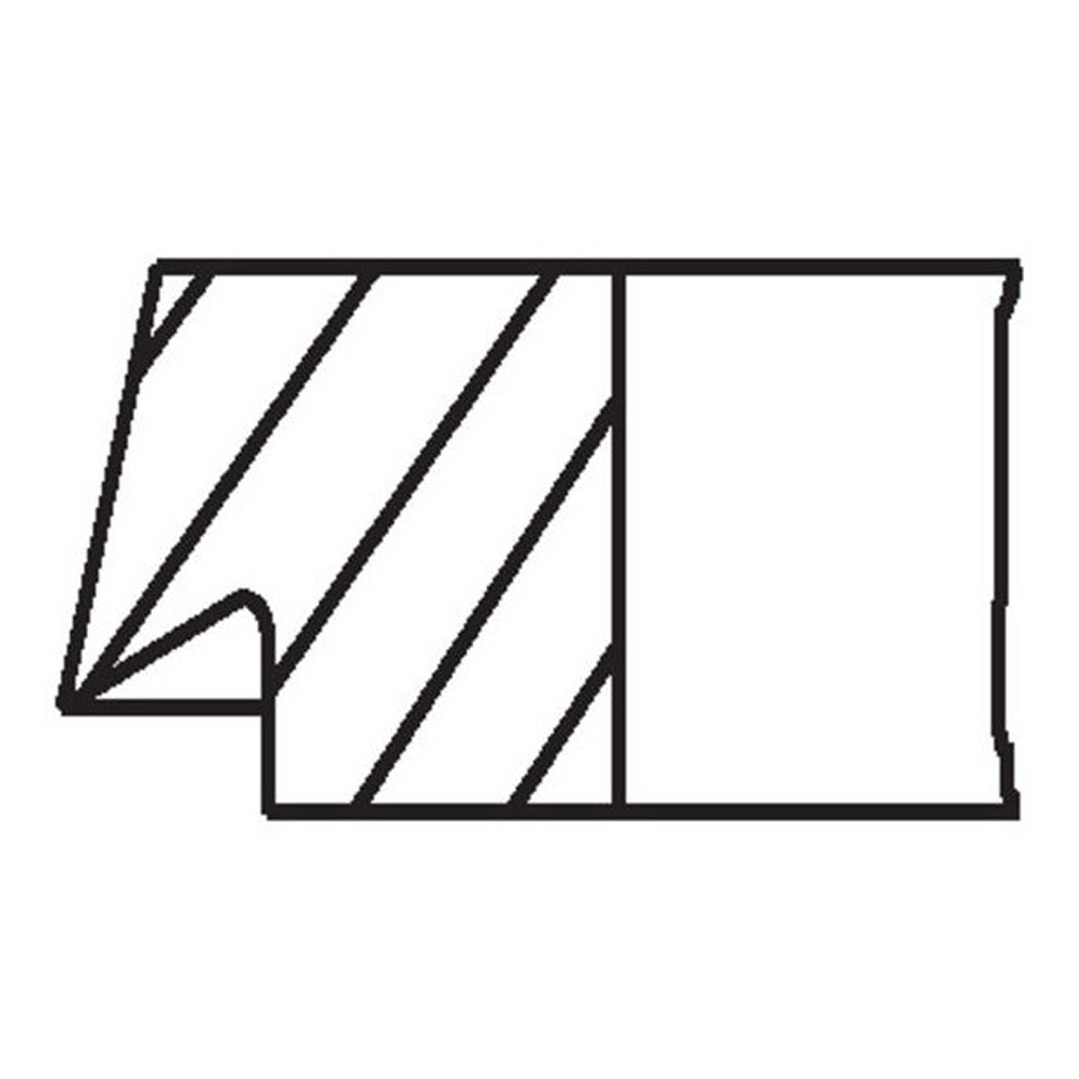 84,5 1,2-1,2-2 Комплект поршньових кілець AUDI A4 B9, A5, A6 ALLROAD C8, A6 C8, A7, Q5, Q7, Q8, BENTLEY BENTAYGA, PORSCHE CAYENNE, VW TOUAREG 3.0/3.0H 05.16- фото 5
