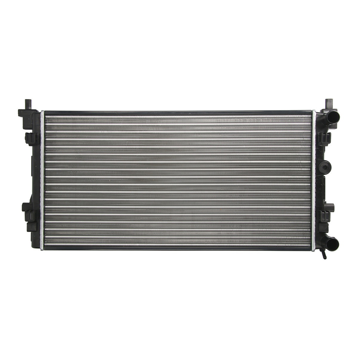 Радіатор двигуна AUDI A1, SEAT IBIZA IV, IBIZA IV SC, IBIZA IV ST, TOLEDO IV, SKODA FABIA II, FABIA II PRAKTIK, FABIA III, FABIA III PRAKTIK, RAPID, ROOMSTER, ROOMSTER PRAKTIK 1.0-2.0 09.06-12.22 фото 3