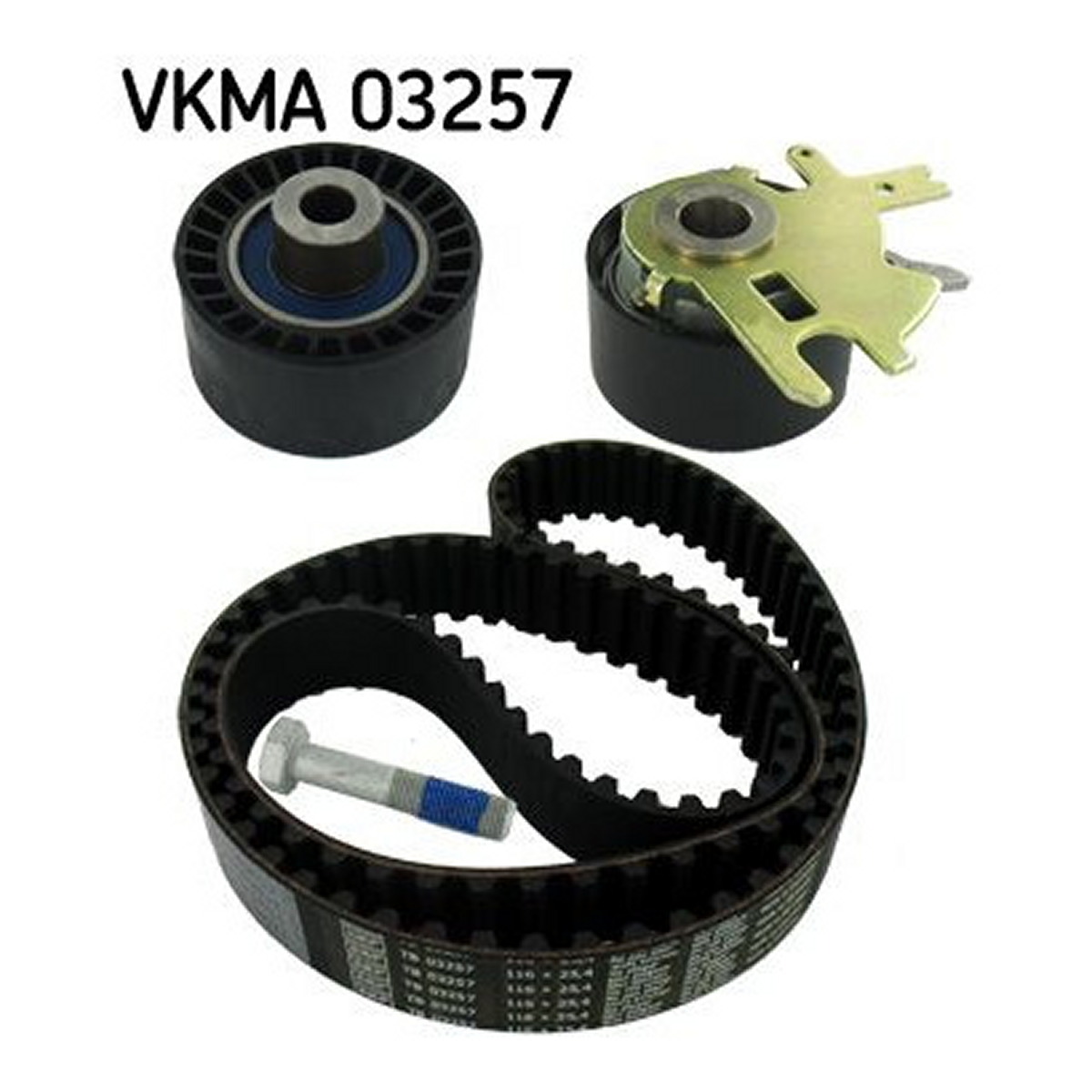 Комплект ГРМ (ремінь + ролик) VOLVO C30, C70 II, S40 II, S80 II, V50, V70 III, CITROEN C4, C4 GRAND PICASSO I, C4 I, C4 PICASSO I, C5 II, C5 III, C8, JUMPY II, FIAT SCUDO 1.6/1.8/2.0D 10.03- фото 4