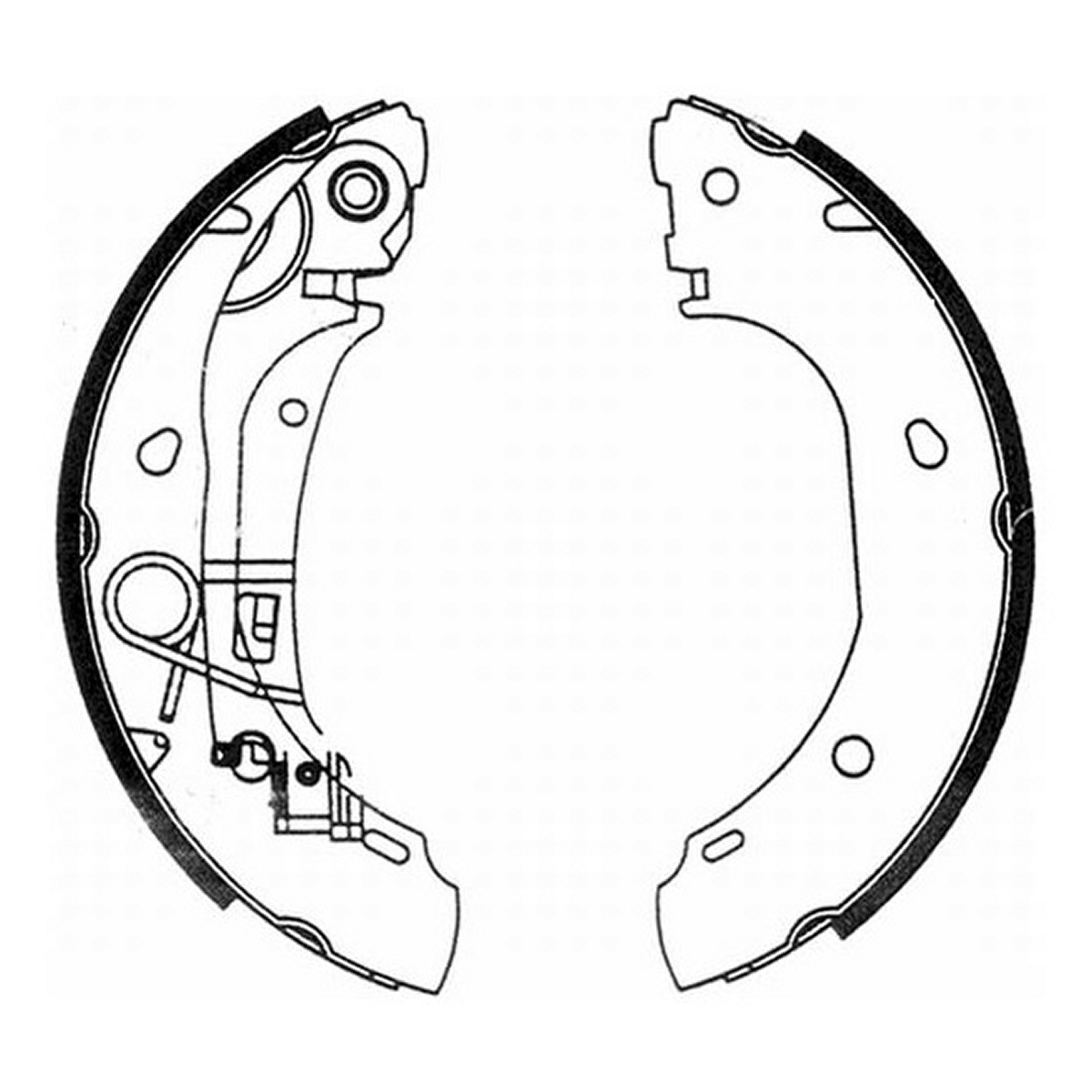 Гальмівна колодка CITROEN JUMPER I, JUMPER II, JUMPER III, FIAT DUCATO, PEUGEOT BOXER 1.9D-2.8D 02.94- фото 3