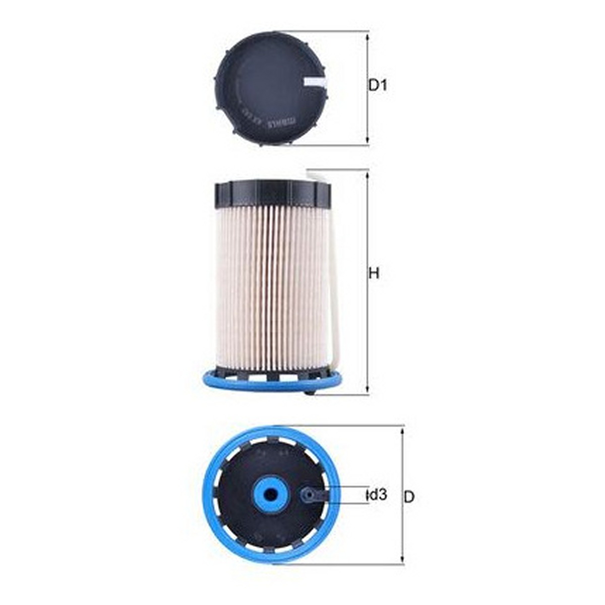 Паливний фільтр AUDI Q3, VW CC B7, PASSAT ALLTRACK B7, PASSAT B6, PASSAT B7, SHARAN, TIGUAN 1.6D/2.0D 09.07-06.22 фото 5