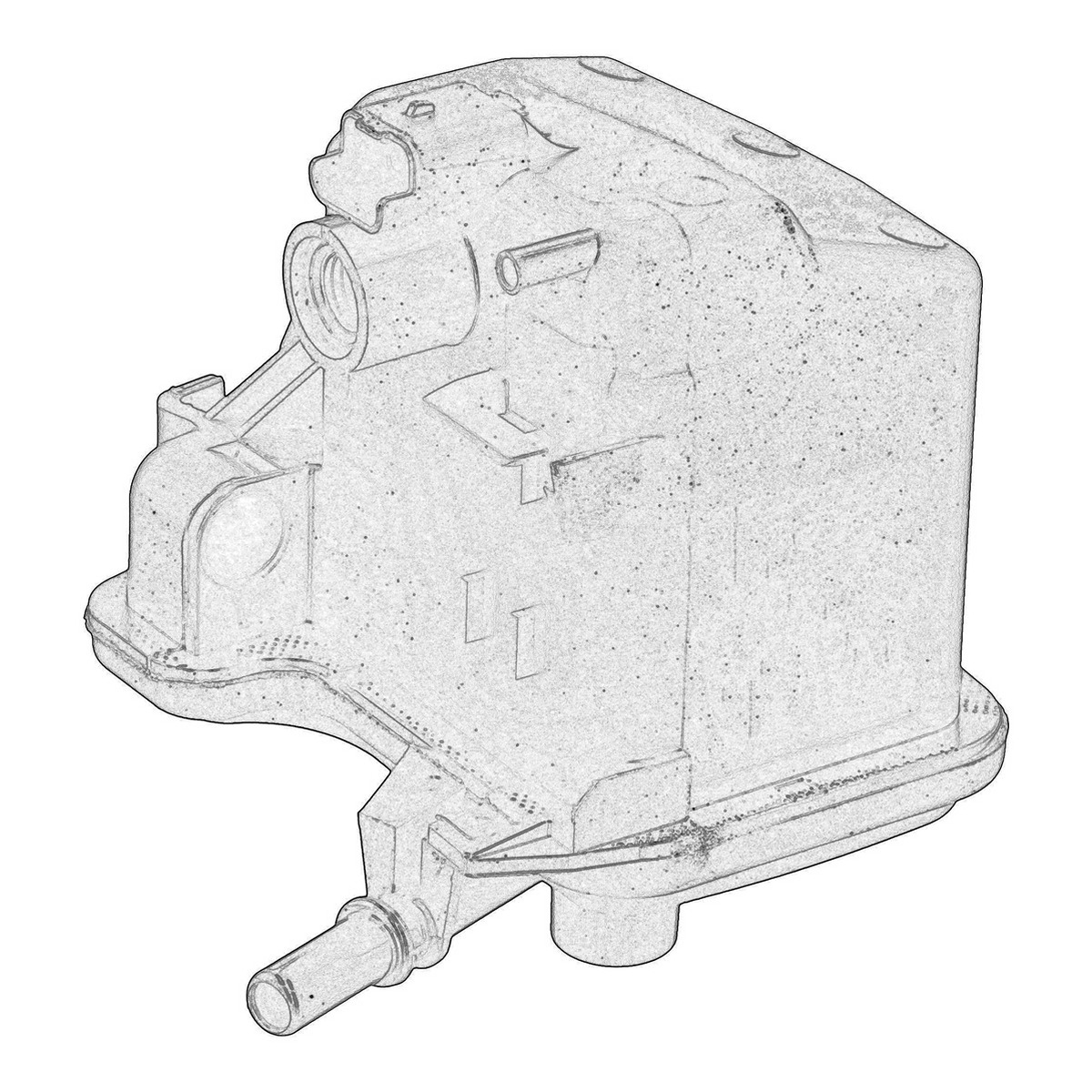 Паливний фільтр VOLVO S40 II, V50, CITROEN BERLINGO, BERLINGO MULTISPACE, C2, C3 I, C3 II, C3 PICASSO, C4, C4 GRAND PICASSO I, C4 I, C4 PICASSO I, C5 II, C5 III, JUMPY II 1.4D/1.6D 02.02- фото 3