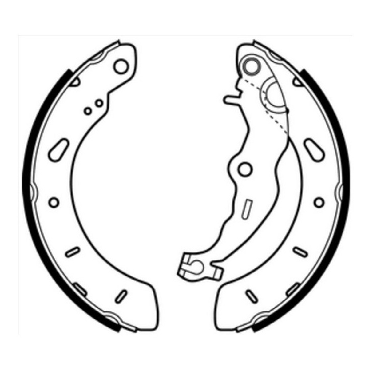 Гальмівна колодка FORD B-MAX, ECOSPORT, FOCUS III, PUMA, TOURNEO COURIER B460, TRANSIT COURIER B460, TRANSIT COURIER V769 1.0-Electric 07.10- фото 3