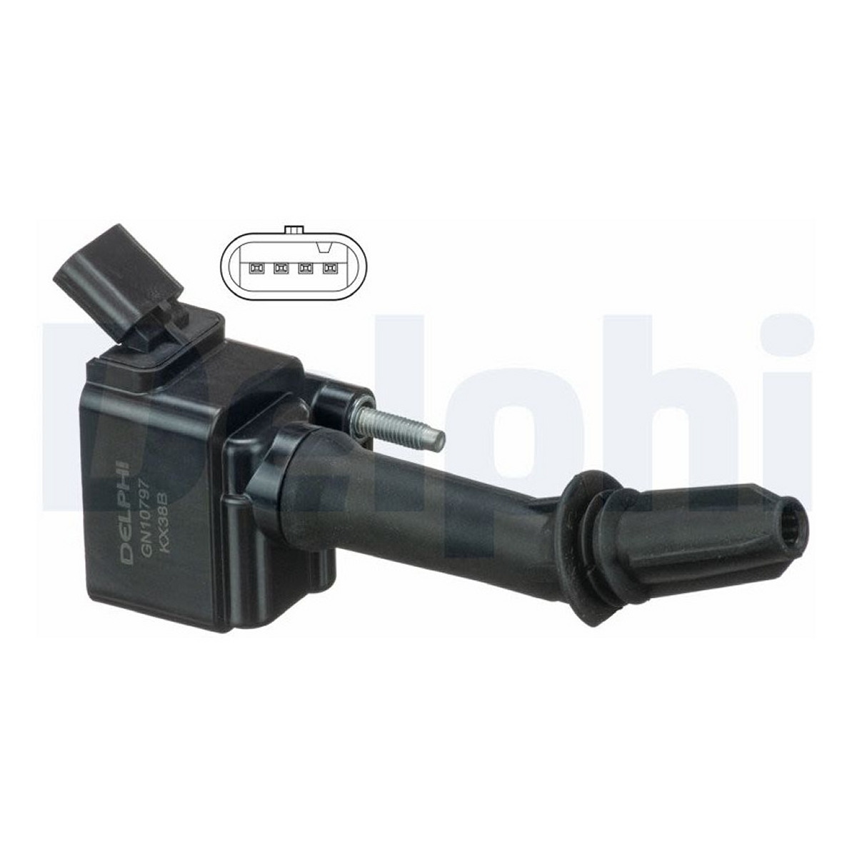 Котушка запалювання MG HS, ZS, OPEL ADAM, ASTRA K, CORSA E, INSIGNIA B, INSIGNIA B COUNTRY, INSIGNIA B GRAND SPORT, MOKKA / MOKKA X 1.0-1.5 07.14- фото 5