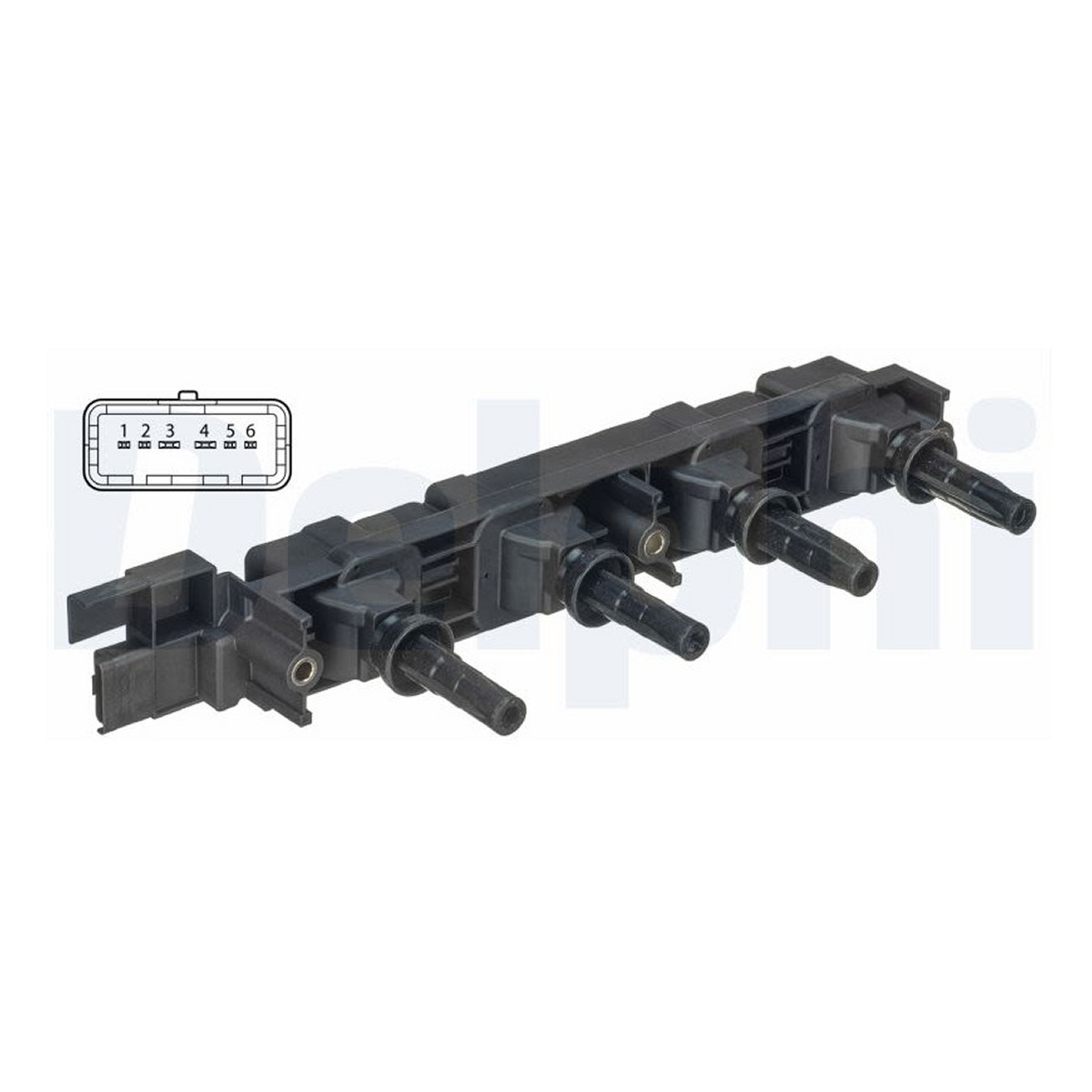 Котушка запалювання CITROEN C4, C4 I, C8, PEUGEOT 206, 307, 406, 407, 607, 807 2.0/2.2 02.00- фото 4