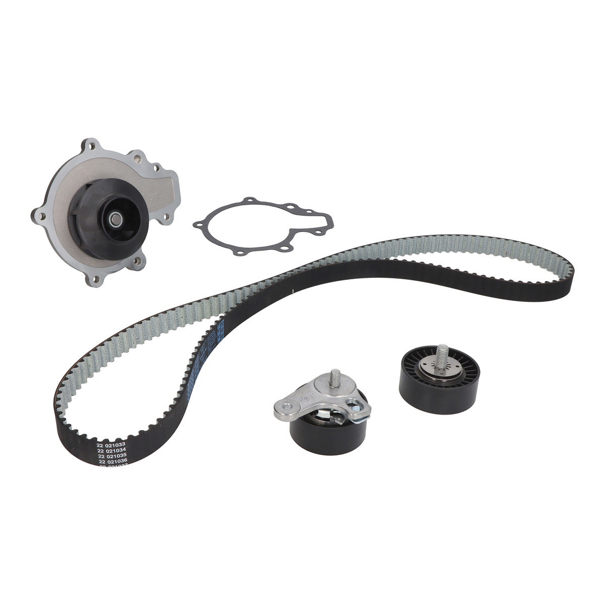 Комплект ГРМ (ремінь + ролик + водяний насос) CHEVROLET CAPTIVA, CRUZE, EPICA, LACETTI, NUBIRA, OPEL ANTARA A 2.0D 01.05- фото 4