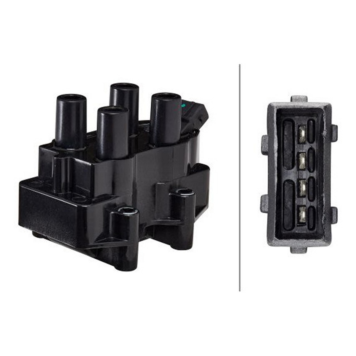 Котушка запалювання OPEL ASTRA F, ASTRA G, CALIBRA A, OMEGA B, VECTRA A, VECTRA B 1.8/2.0 08.92-01.05 фото 4