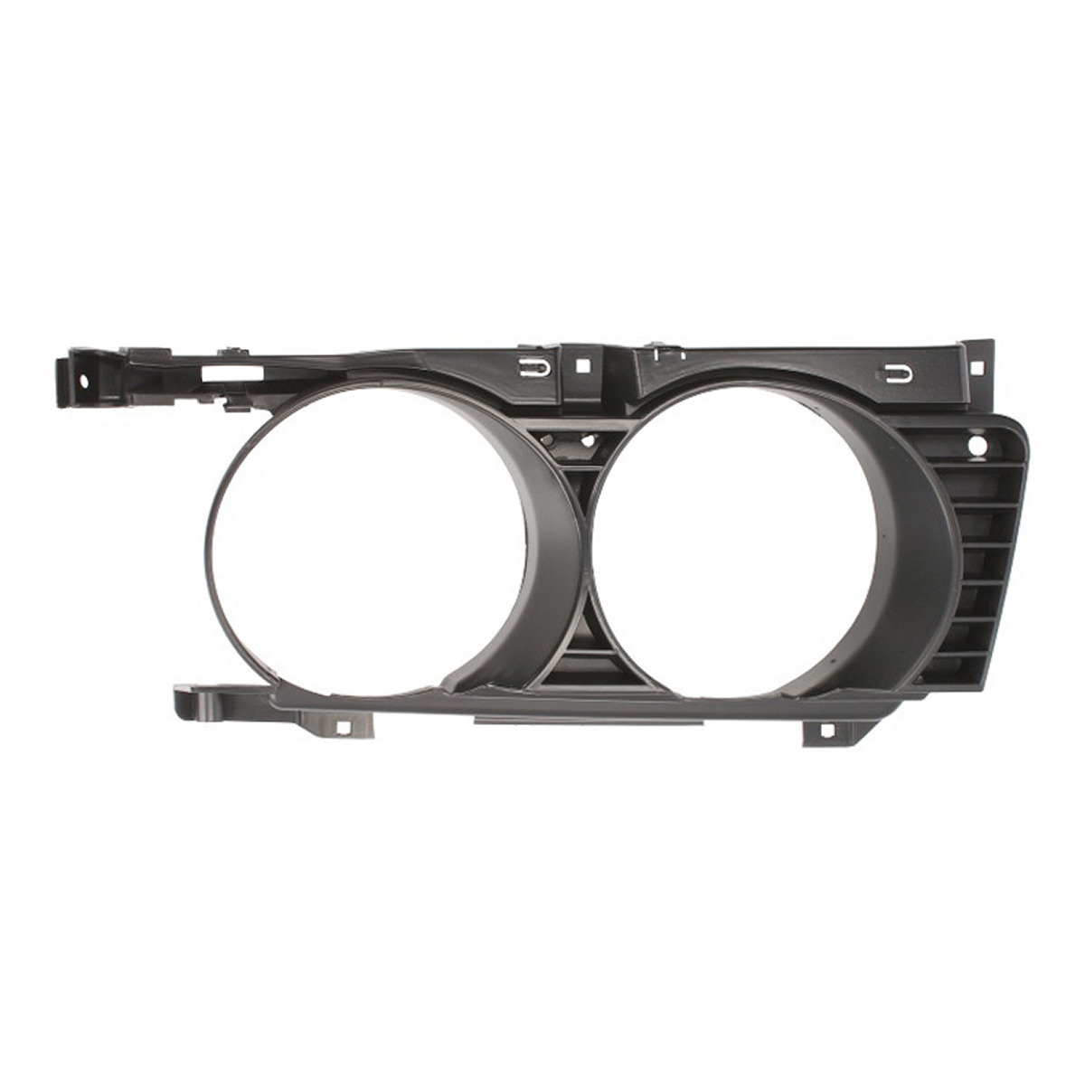 Решітка радіатора лів (зовнішній, чорн) BMW 5 E34 01.94-01.97