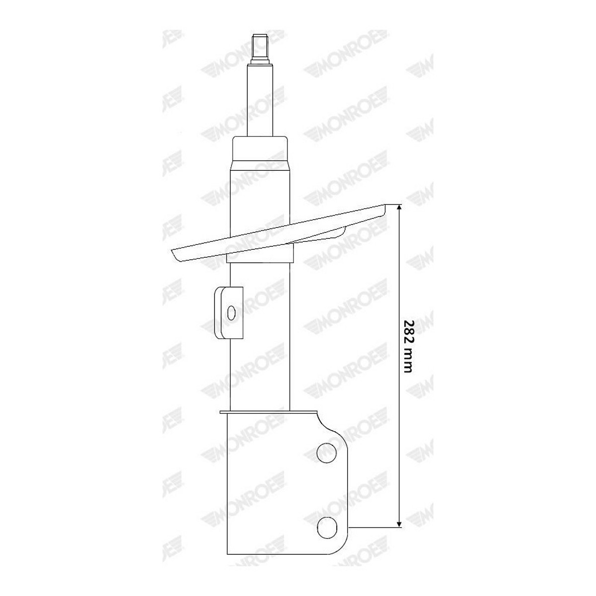 Амортизатор передн лів/прав CITROEN JUMPY III, SPACETOURER, FIAT SCUDO, ULYSSE, OPEL VIVARO C, ZAFIRA LIFE, PEUGEOT EXPERT, TRAVELLER, TOYOTA PROACE, PROACE VERSO 1.5D-Electric 02.16- фото 3