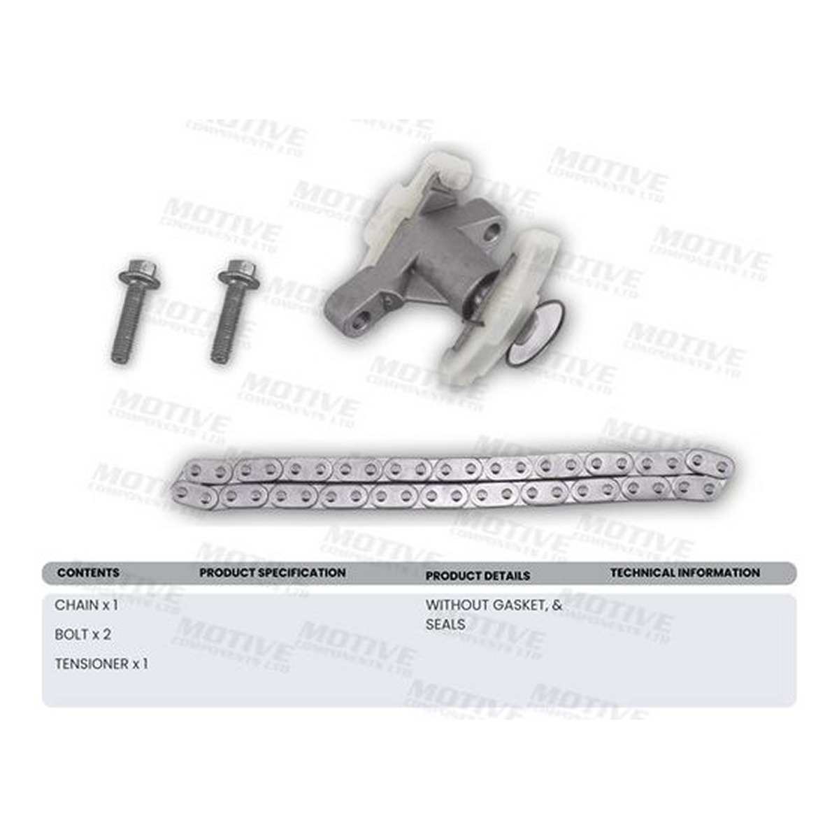Комплект ГРМ (ланцюг + елементи) CITROEN C5 III, C6, JAGUAR F-PACE, S-TYPE II, XF I, XF II, XF SPORTBRAKE, XJ, LAND ROVER DISCOVERY III, DISCOVERY IV, DISCOVERY V, RANGE ROVER IV 2.7D-3.0DH 06.04- фото 5