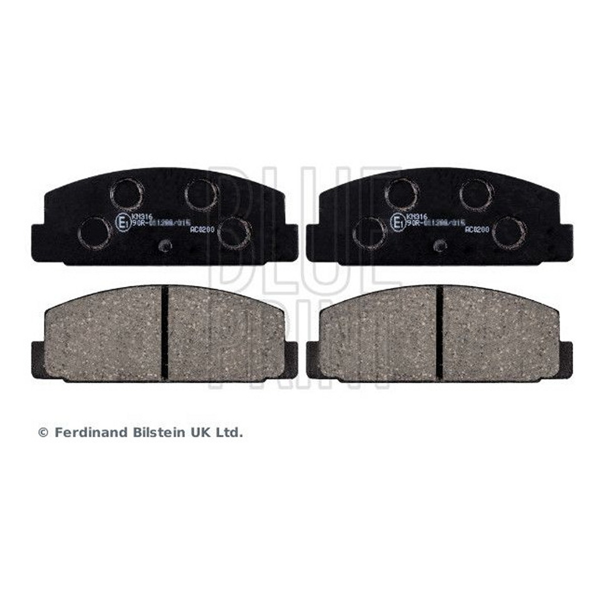 Колодки тормозные (задние) Mazda 6 02-13/Mazda 323 91-04/626 III/V/RX-7 84-02 фото 7