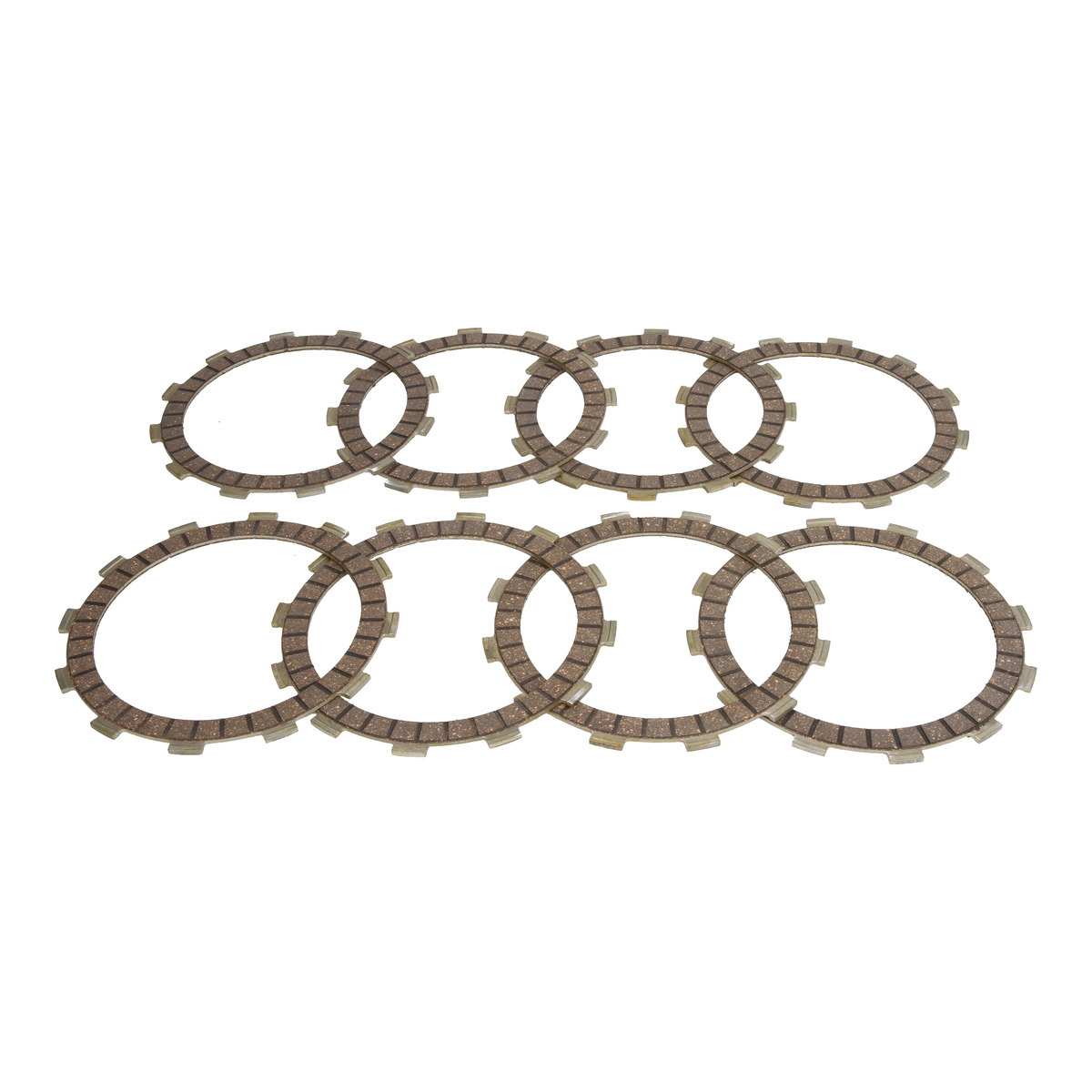 Комплект фрикційних пластин зчеплення HONDA CR, CRE, CRF, KAWASAKI KLX, KX 250/450/500 1990-2016