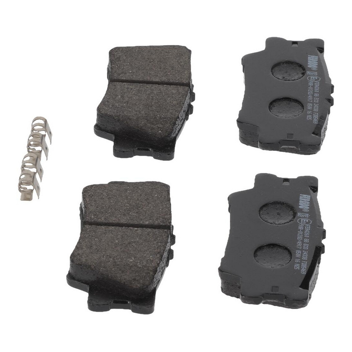 Комплект гальмівних колодок задн , LEXUS ES, HS, TOYOTA AVALON, CAMRY, MARK X ZIO I, MATRIX, RAV 4 III, RAV 4 IV 2.0-3.5 01.05-