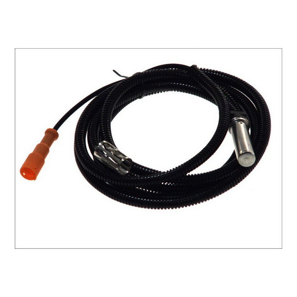 Датчик ABS задн лів/прав (прямий, 2500мм, 2pin) MERCEDES ACTROS, ACTROS MP2 / MP3, ATEGO, ATEGO 2, AXOR, AXOR 2, INTEGRO (O 550), INTOURO, OH, TOURINO (O 510), TOURISMO (O 350), TOURO (O 500)