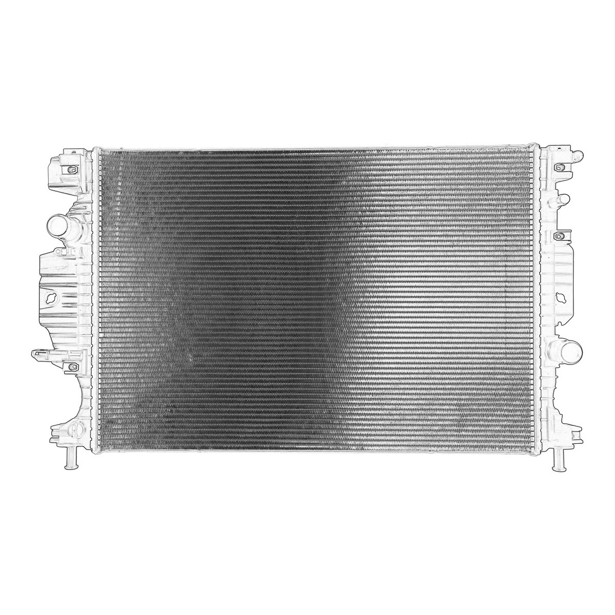 Радіатор двигуна FORD GALAXY III, MONDEO V, S-MAX 1.5/2.0/2.0D 09.12-04.23 фото 3