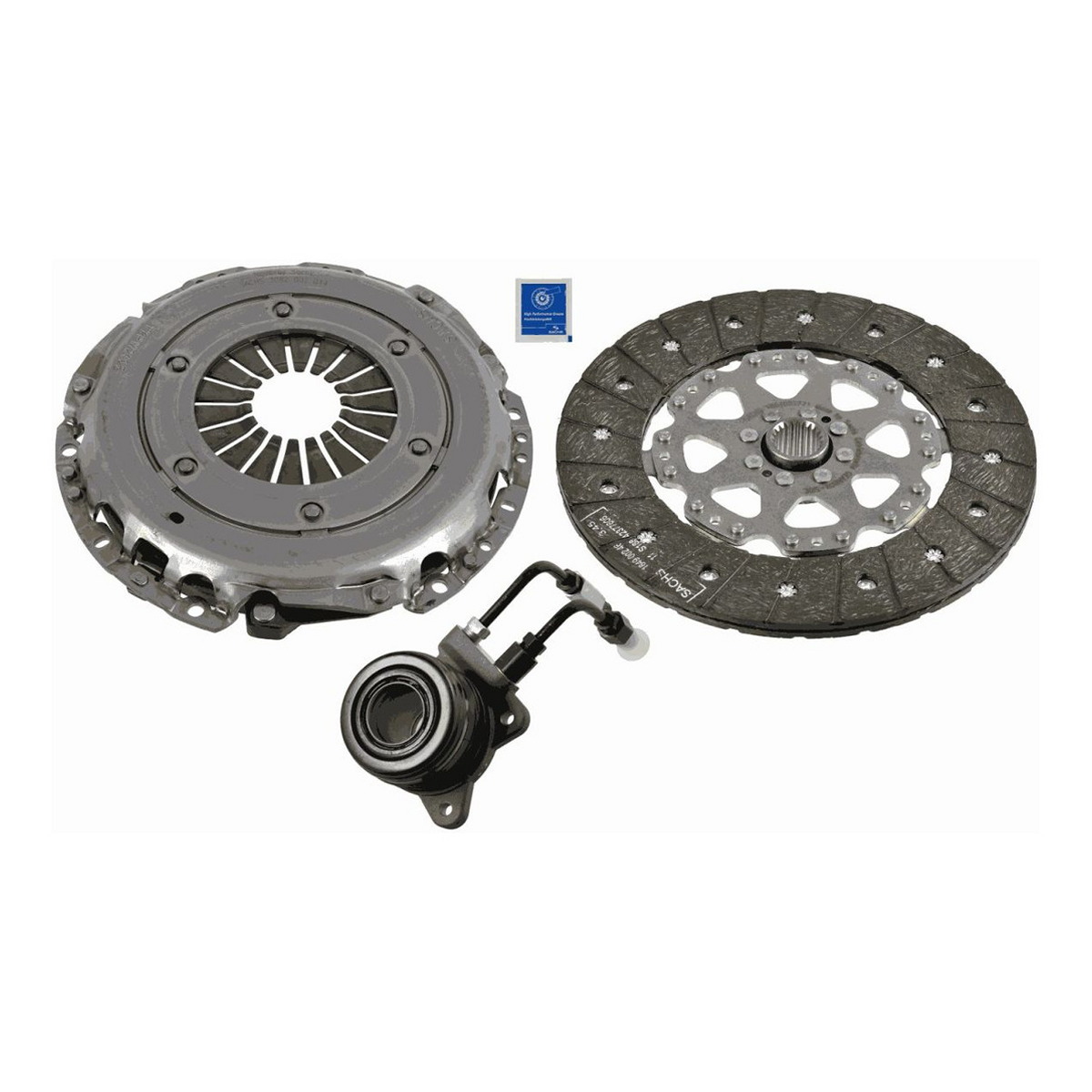 Комплект зчеплення HYUNDAI: I30 CW, I30 (FD), SONATA V (NF), TUCSON (JM) KIA: CARENS SACHS (3000 990 450) SACHS