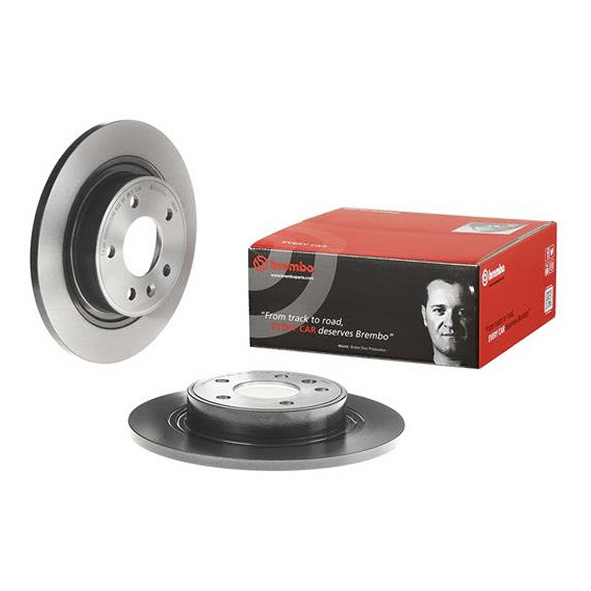 Диск гальмівний OPEL ASTRA J ЛІФТБЕК 1.4 2012.06- BREMBO (08.B351.11) BREMBO