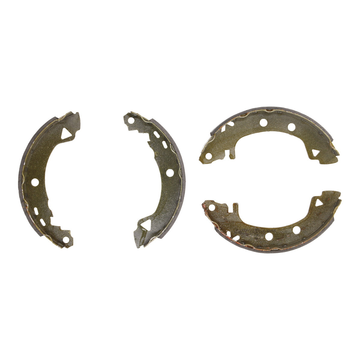 Гальмівна колодка ALFA ROMEO 145, 146, 33, CITROEN AX, FIAT BRAVA, BRAVO I, MAREA, LANCIA DELTA II, RENAULT 19 I CHAMADE, 19 II, 19 II CHAMADE, MEGANE SCÉNIC, RAPID 1.1-1.9D 05.83-12.02