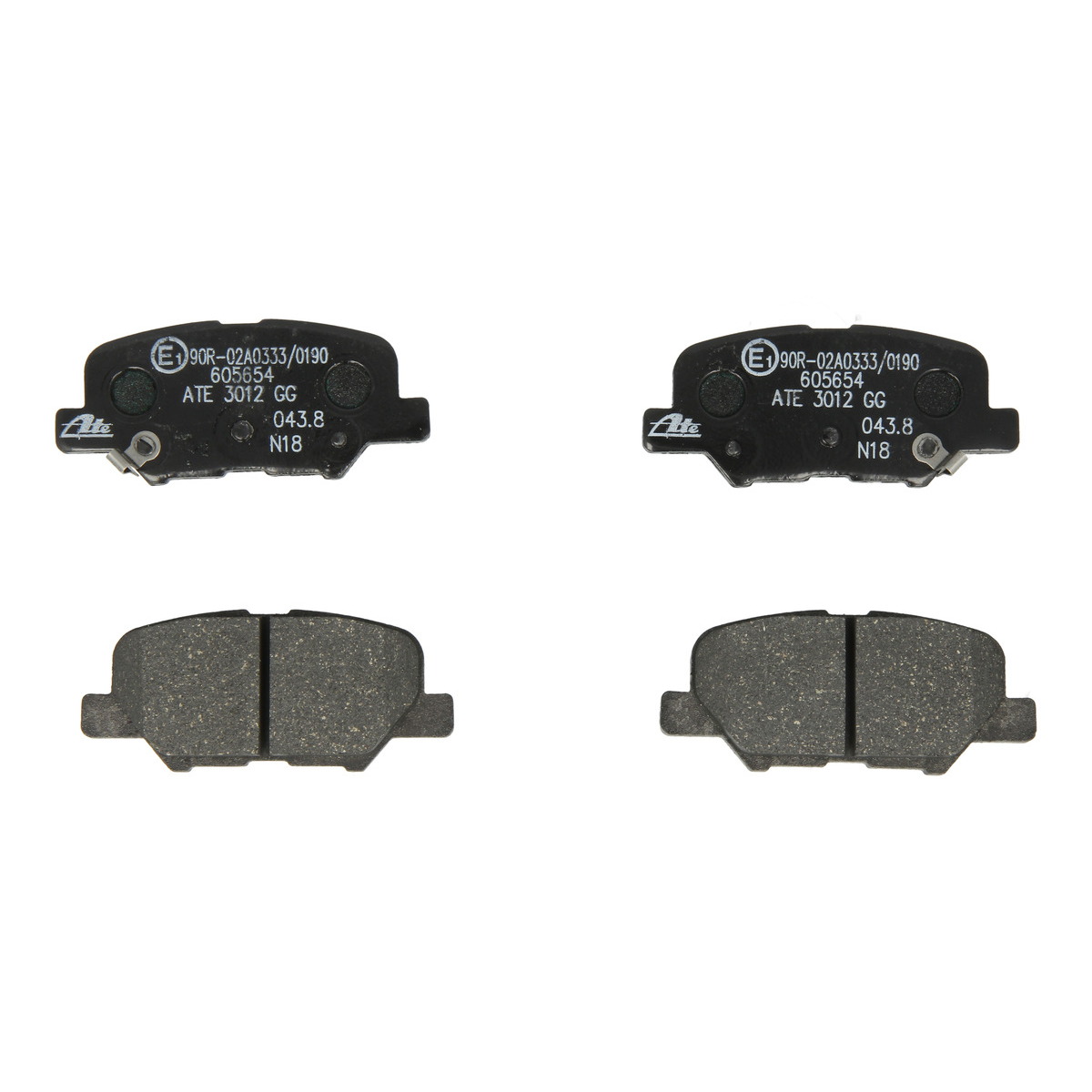 Колодки тормозные (задние) Citroen C4 Aircross/Mazda 6/Mitsubishi Outlander III/Peugeot 4008 12- фото 9