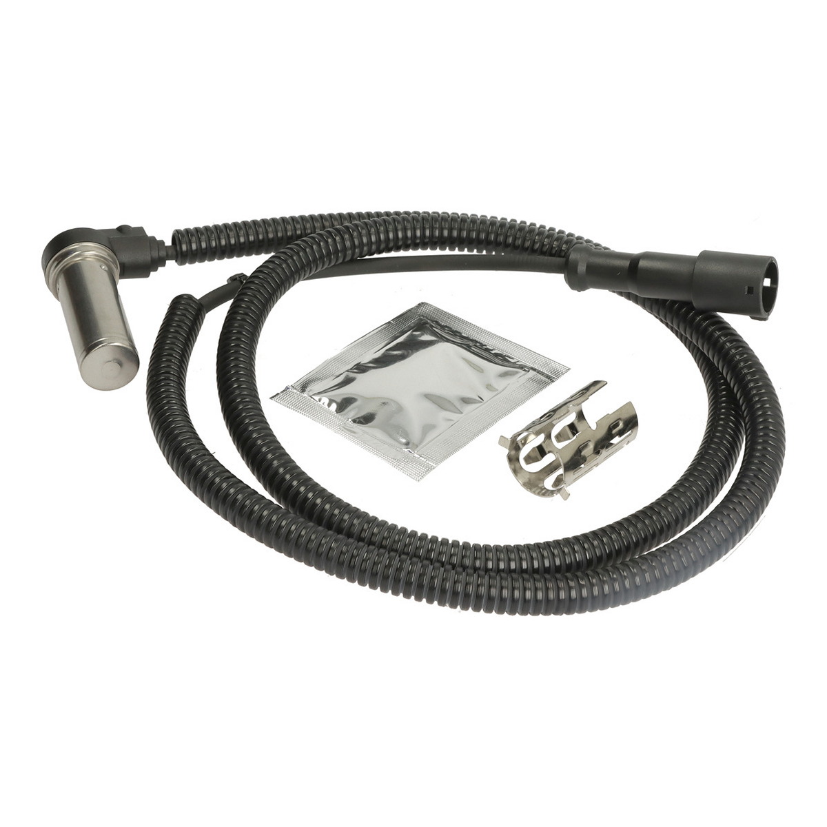 Датчик ABS задн лів (кутовий, 1000мм, 2pin) DAF 95 XF, SAF B, BASIC, EU, PU, SK, SKRB, SKRLB