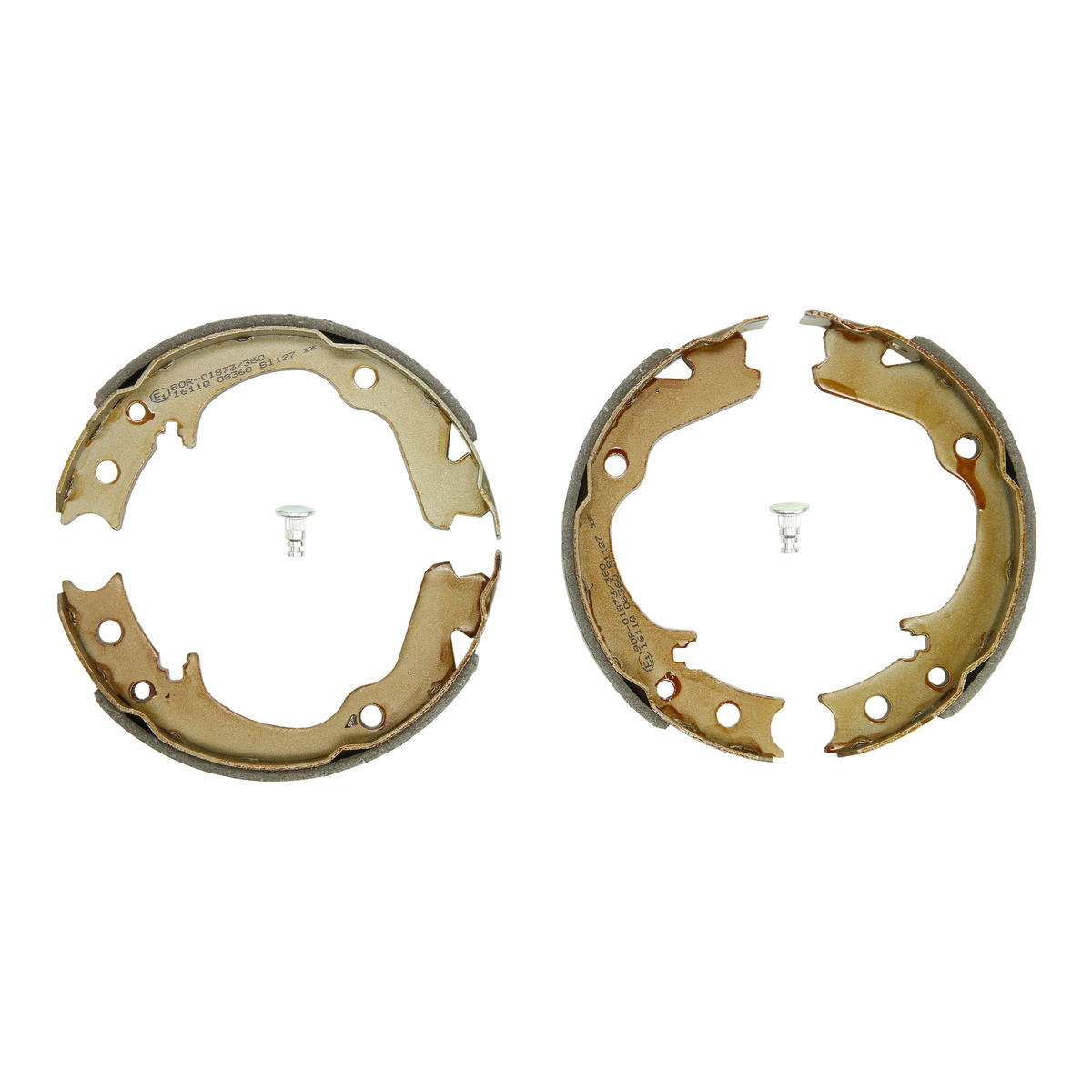 Гальмівна колодка MITSUBISHI 3000 GT, ECLIPSE I, ECLIPSE II, GALANT VII, GALANT VIII, LANCER V, LANCER VI, LANCER VII, OUTLANDER I, PAJERO PININ I, SANTAMO, SIGMA, SPACE 1.3-3.6 01.89-