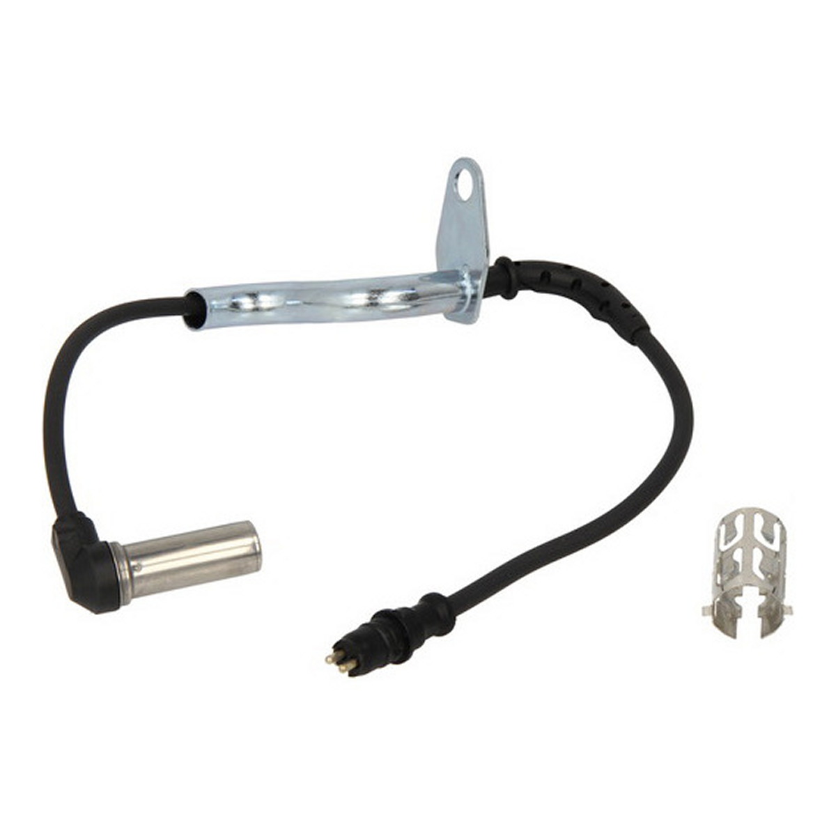 Датчик ABS задн лів (кутовий, 475мм, 2pin) MERCEDES ACTROS, ACTROS MP2 / MP3, ATEGO, ATEGO 2, AXOR, AXOR 2, ZETROS