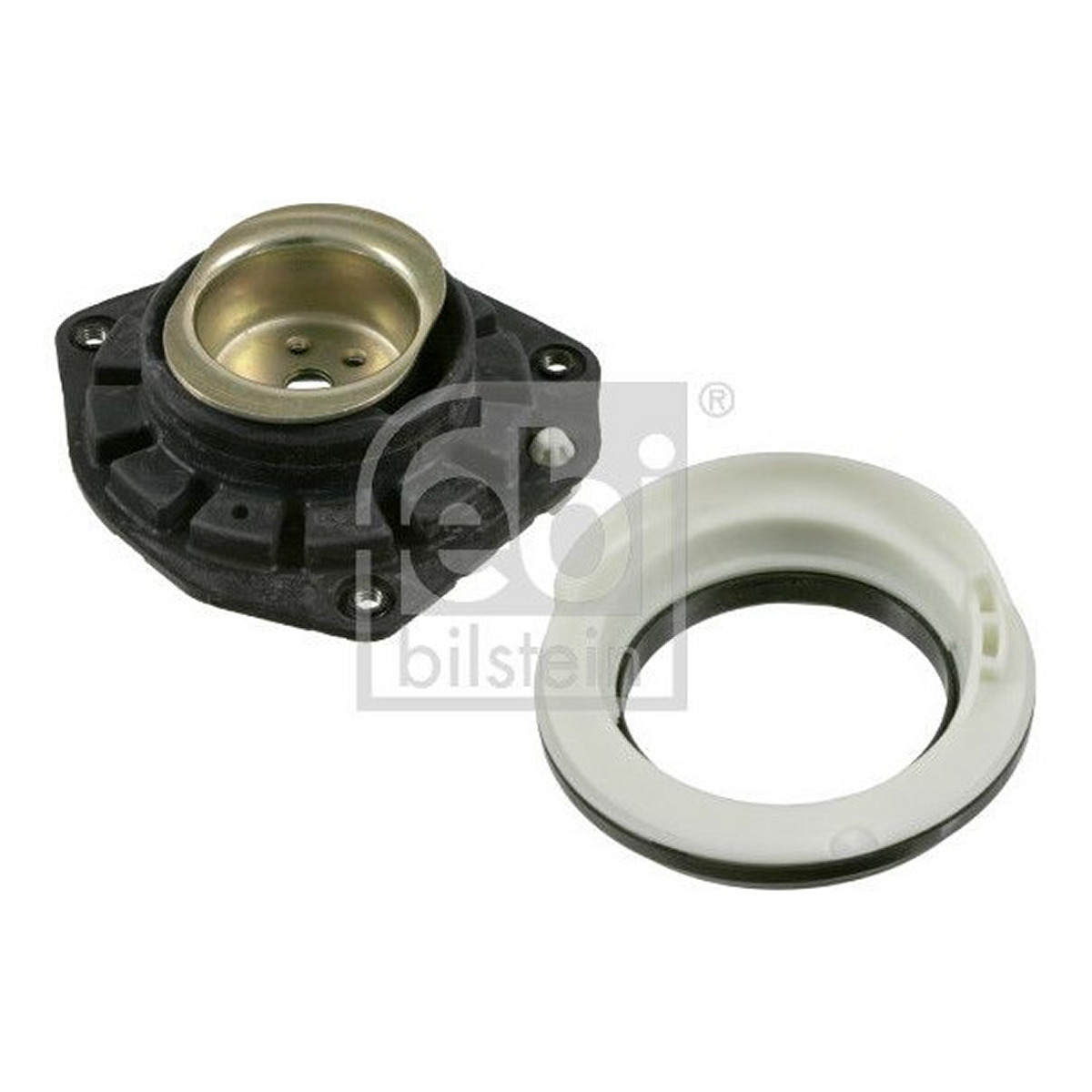 Подушка амортизатора (переднього) + підшипник Renault Megane II/Scenic II 04- Febi Bilstein